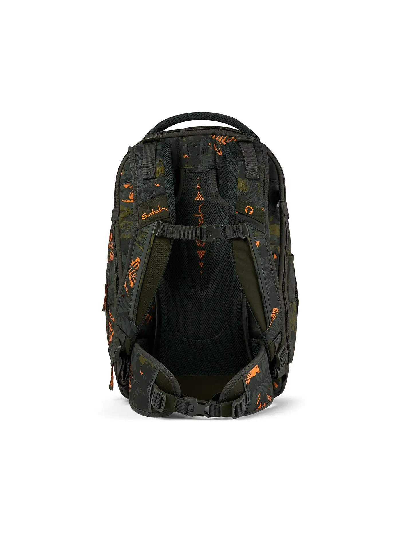 SATCH | Schulrucksack Satch Match Jurassic Jungle | dunkelgrün