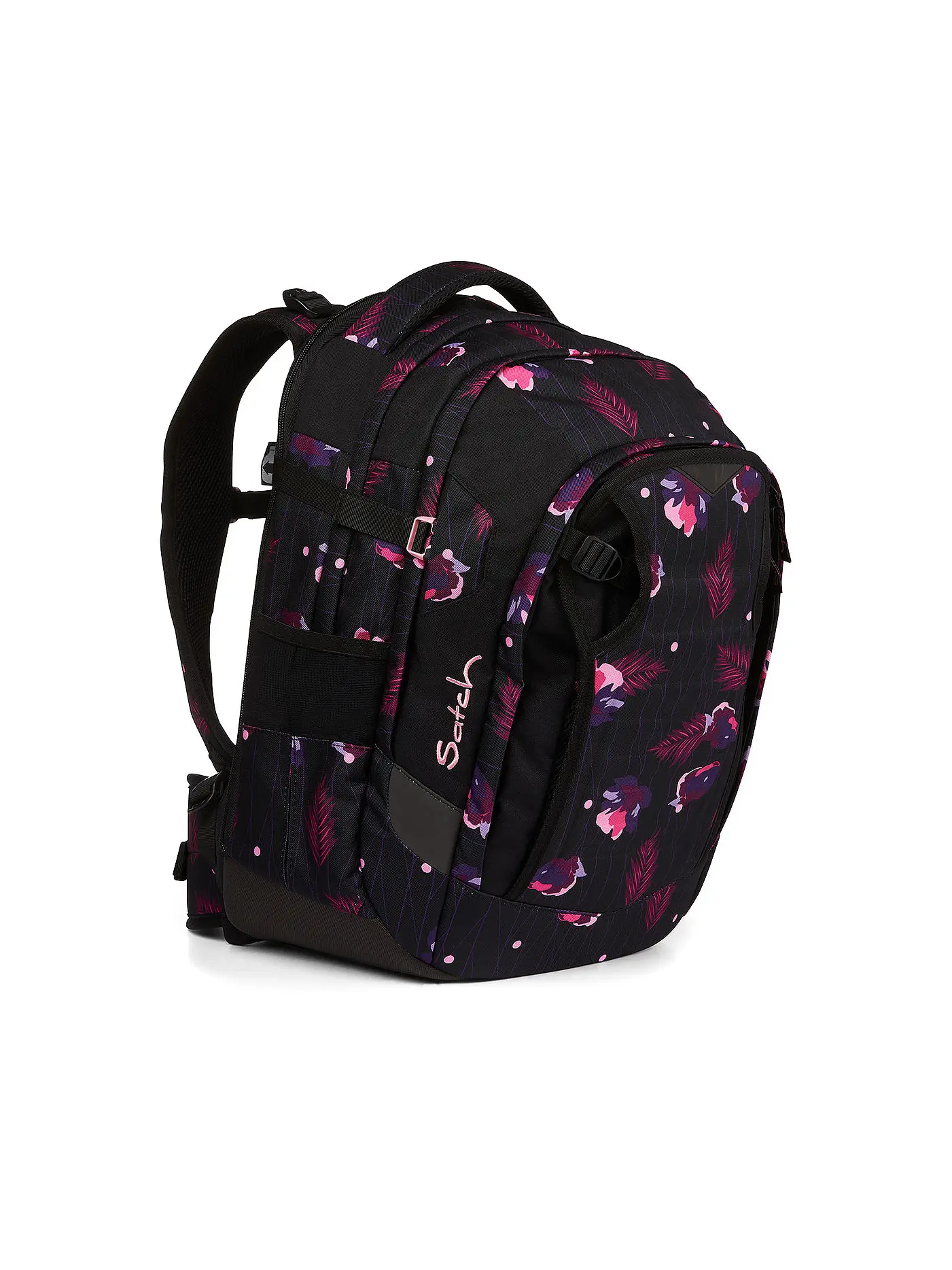 SATCH | Schulrucksack Satch Match Msytic Nights | dunkelrot