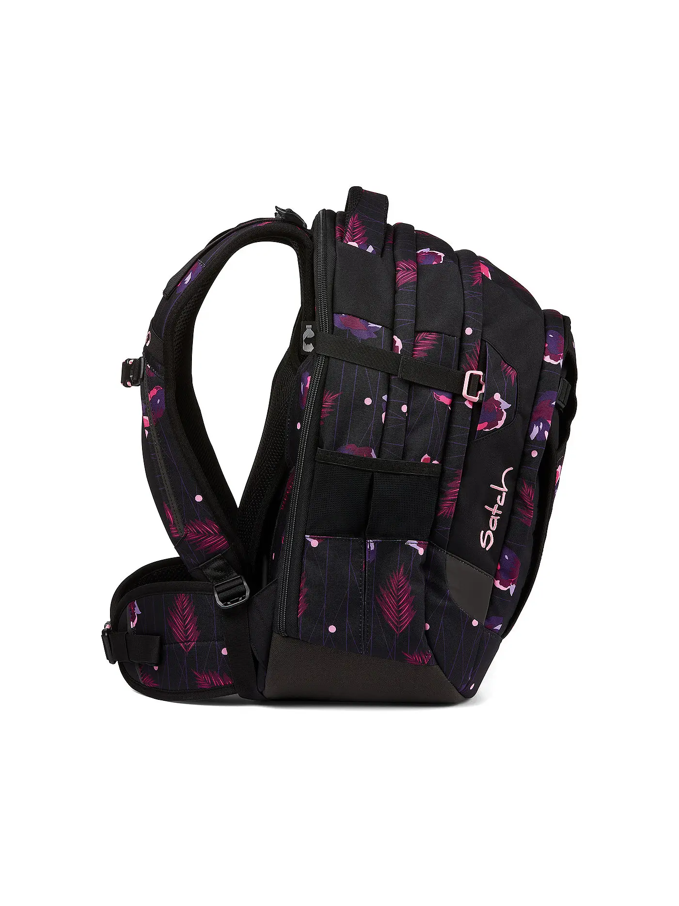 SATCH | Schulrucksack Satch Match Msytic Nights | dunkelrot