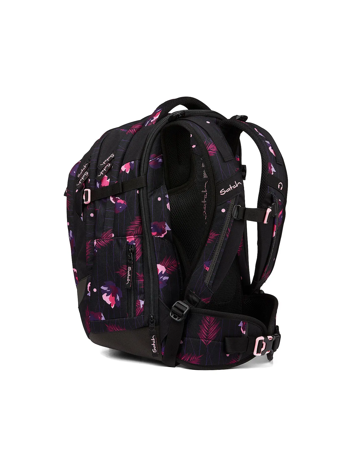 SATCH | Schulrucksack Satch Match Msytic Nights | dunkelrot