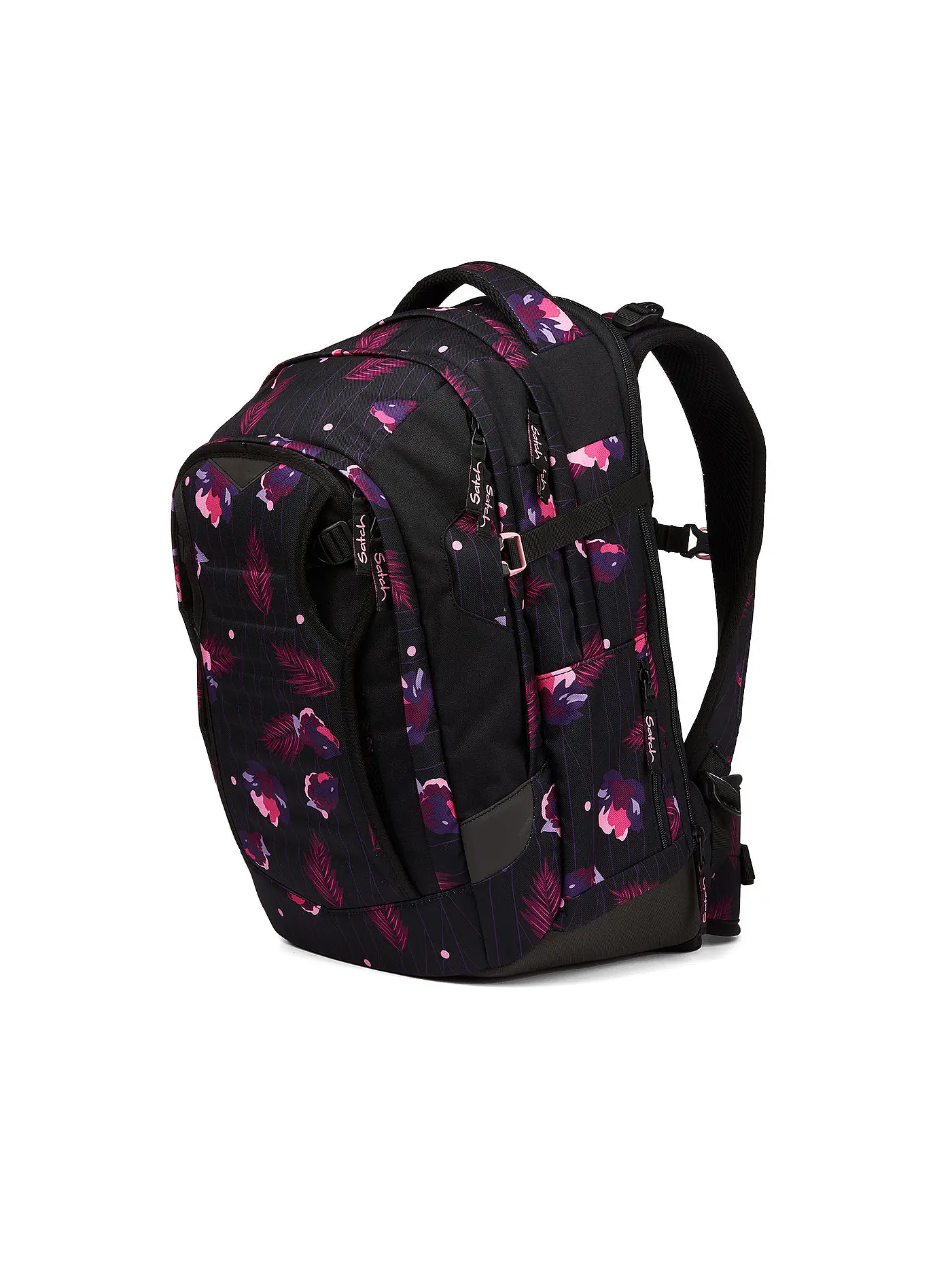 SATCH | Schulrucksack Satch Match Msytic Nights | dunkelrot