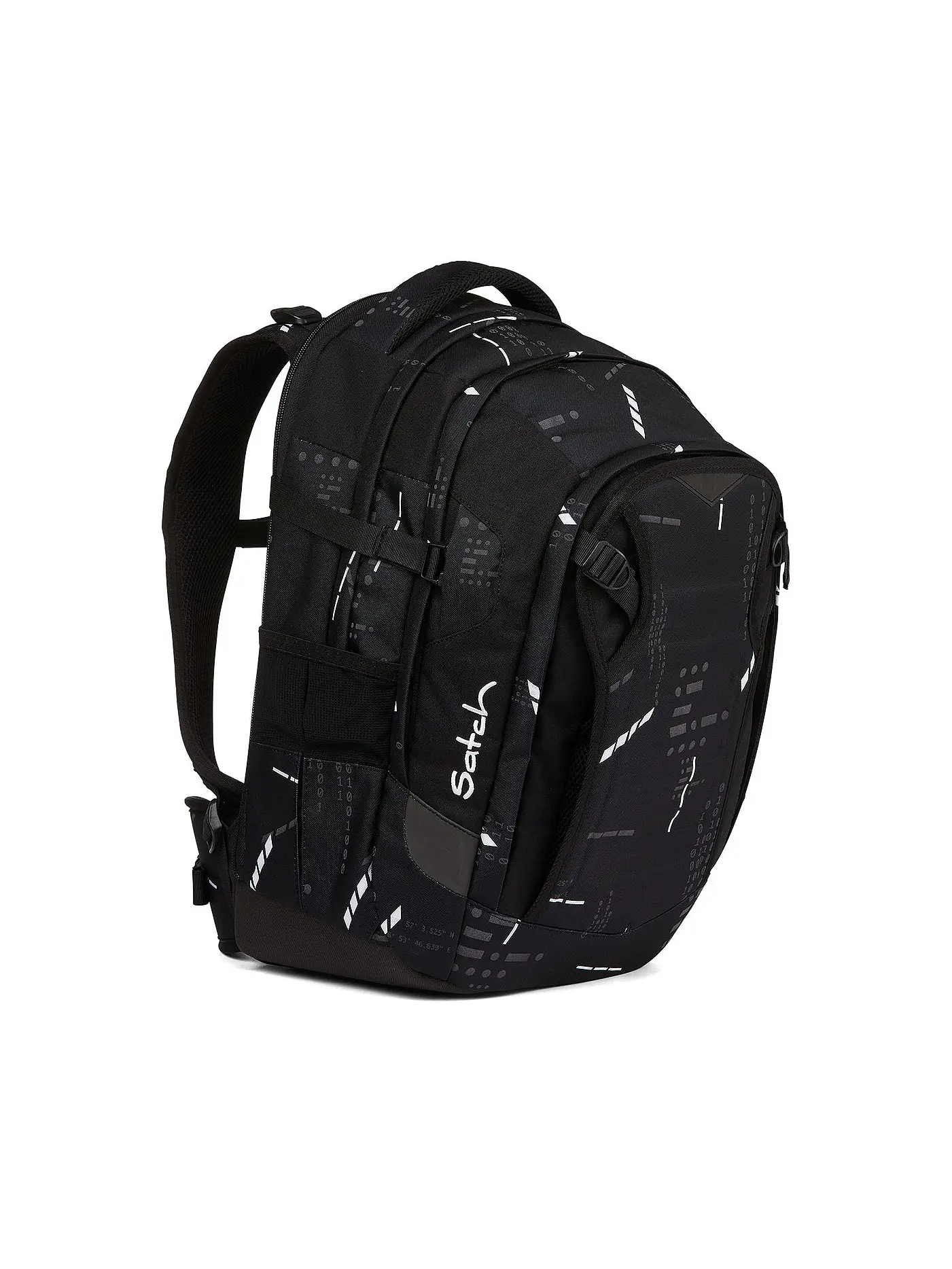 SATCH | Schulrucksack Satch Match Ninja Matrix | schwarz
