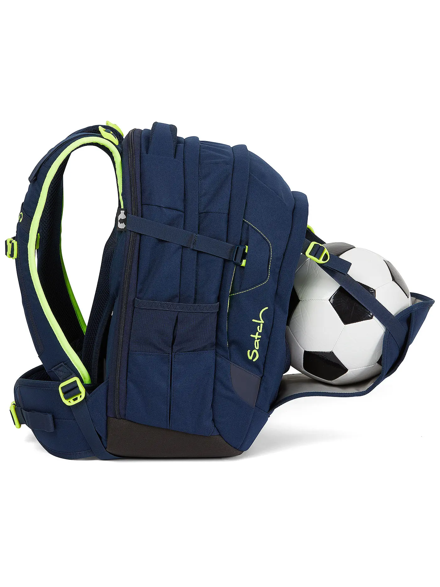 SATCH | Schulrucksack Satch Match Toxic Yellow | gelb