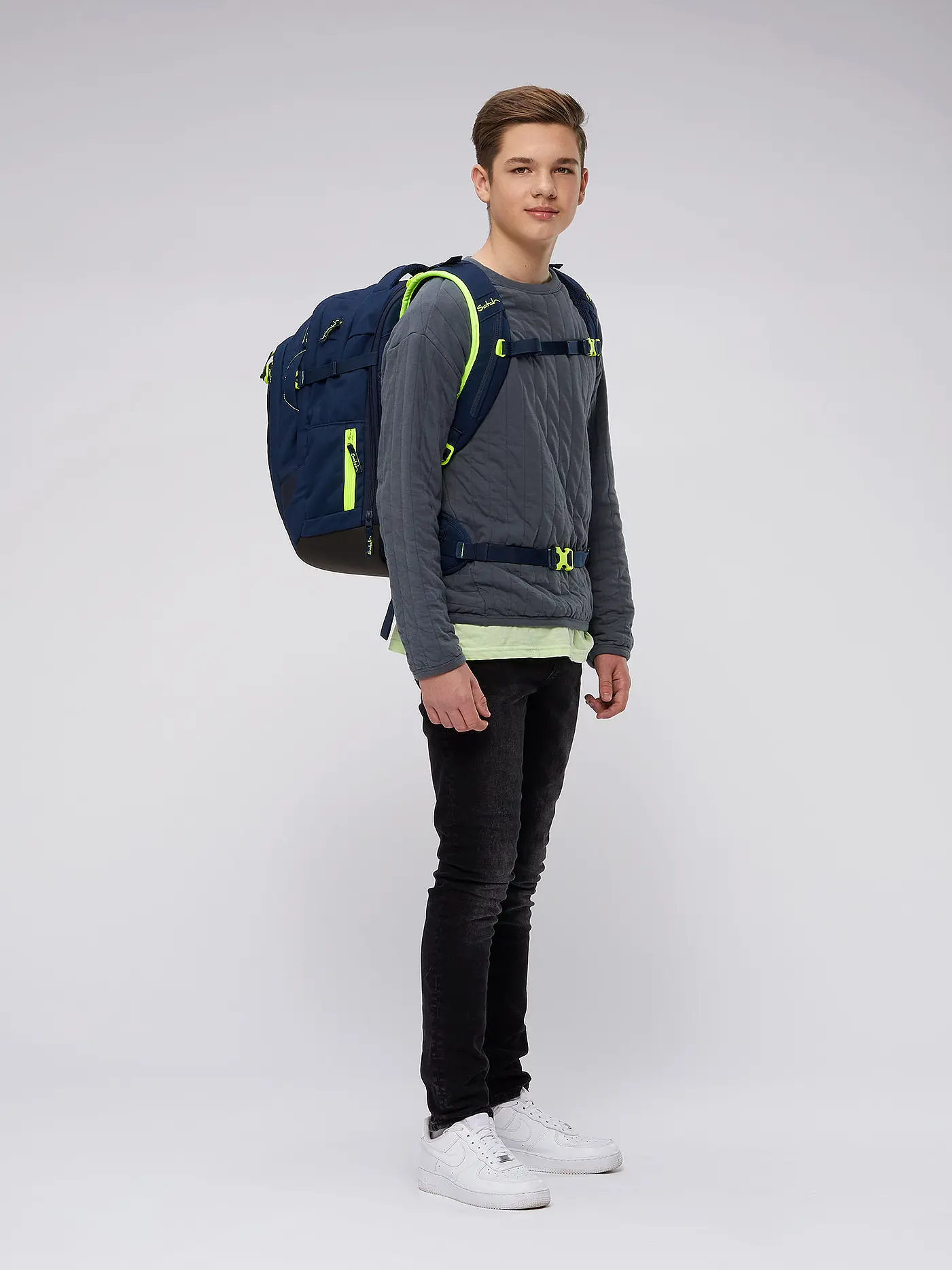 SATCH | Schulrucksack Satch Match Toxic Yellow | gelb