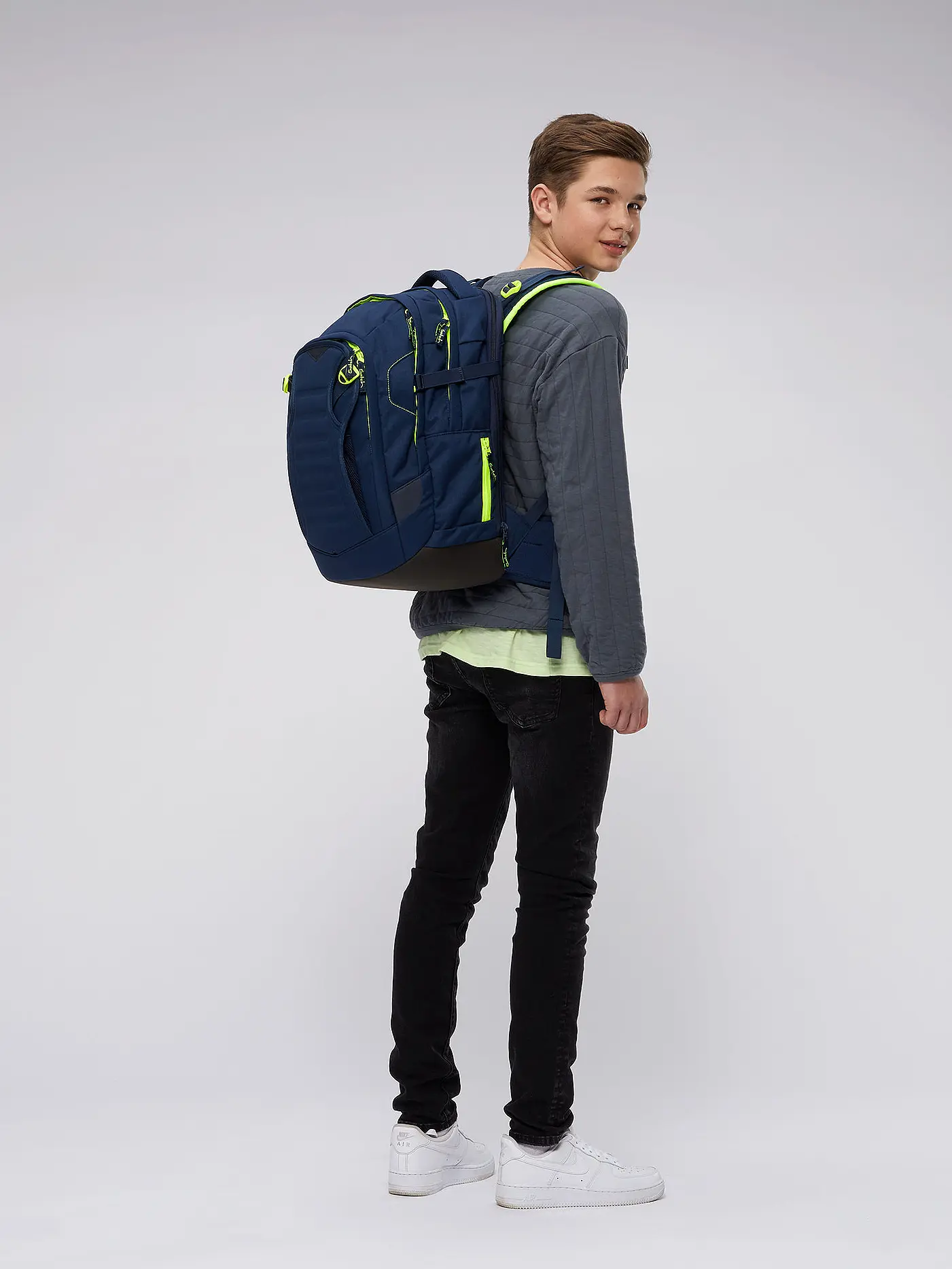 SATCH | Schulrucksack Satch Match Toxic Yellow | gelb