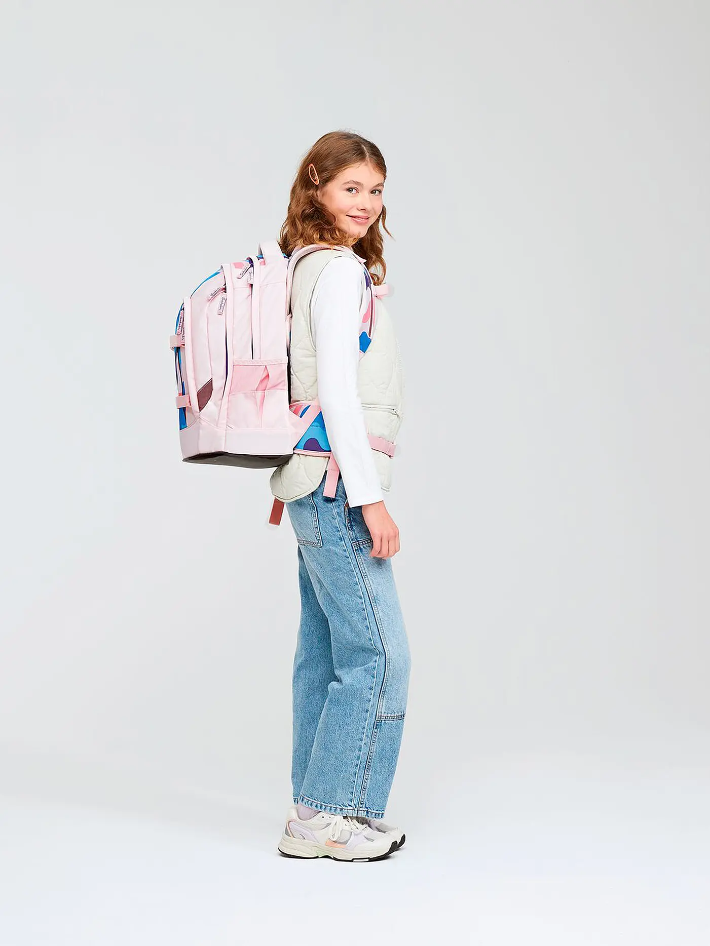 SATCH | Schulrucksack Satch Pack Candy Clouds | rosa