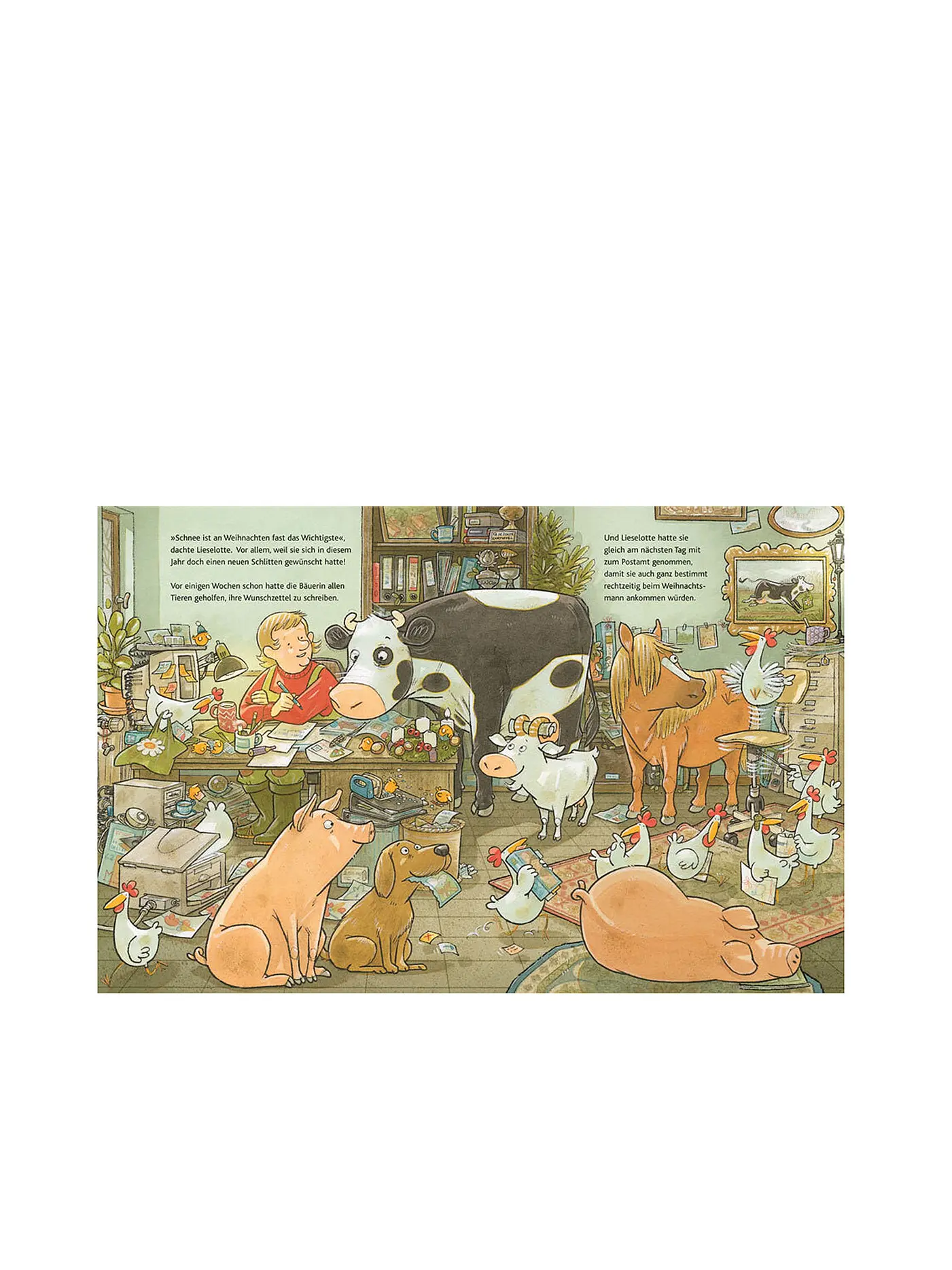 SAUERLAENDER VERLAG | Buch - Lieselotte Weihnachtskuh | keine Farbe
