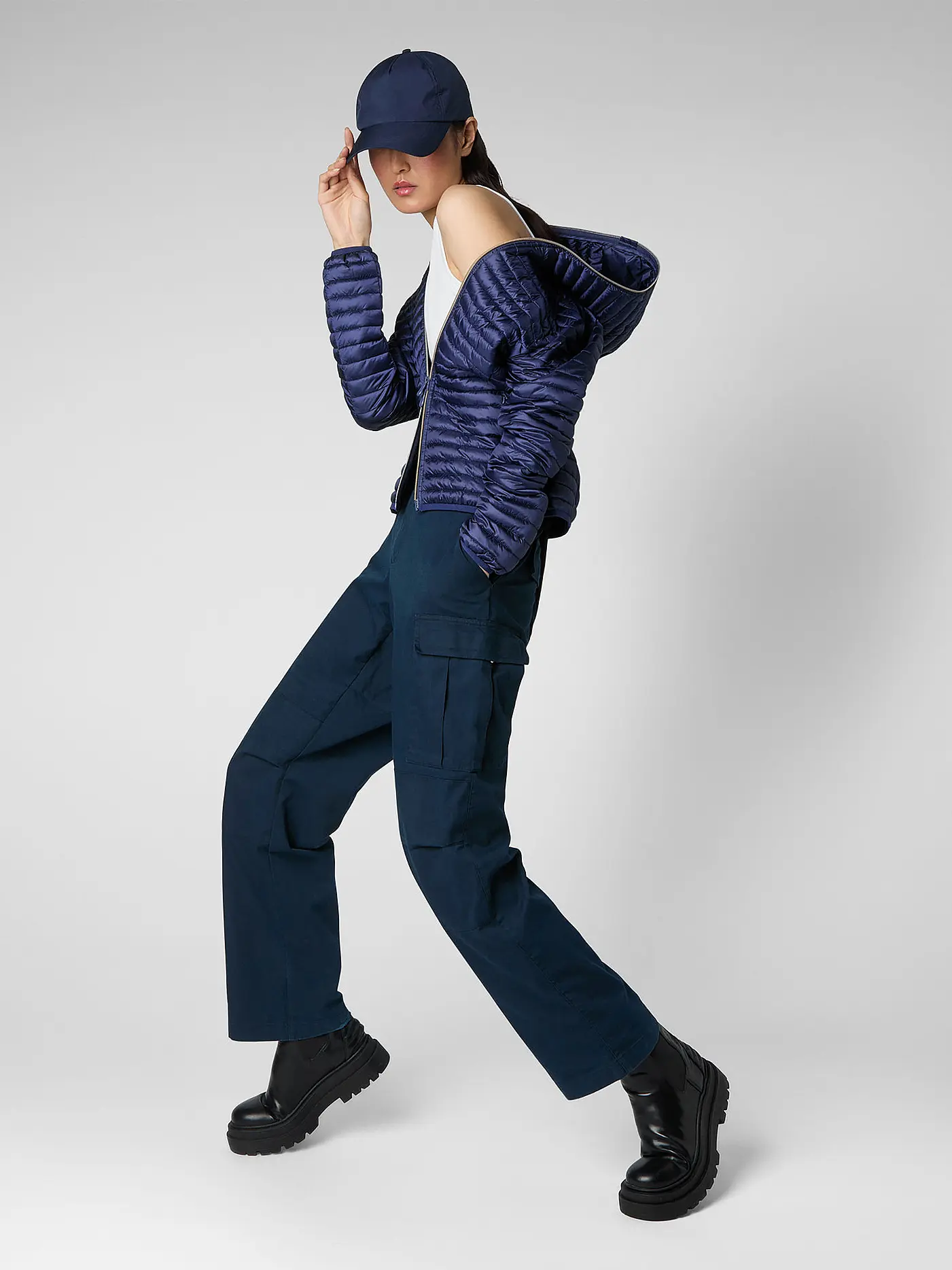 SAVE THE DUCK | Leichtsteppjacke IRIS 17 | dunkelblau