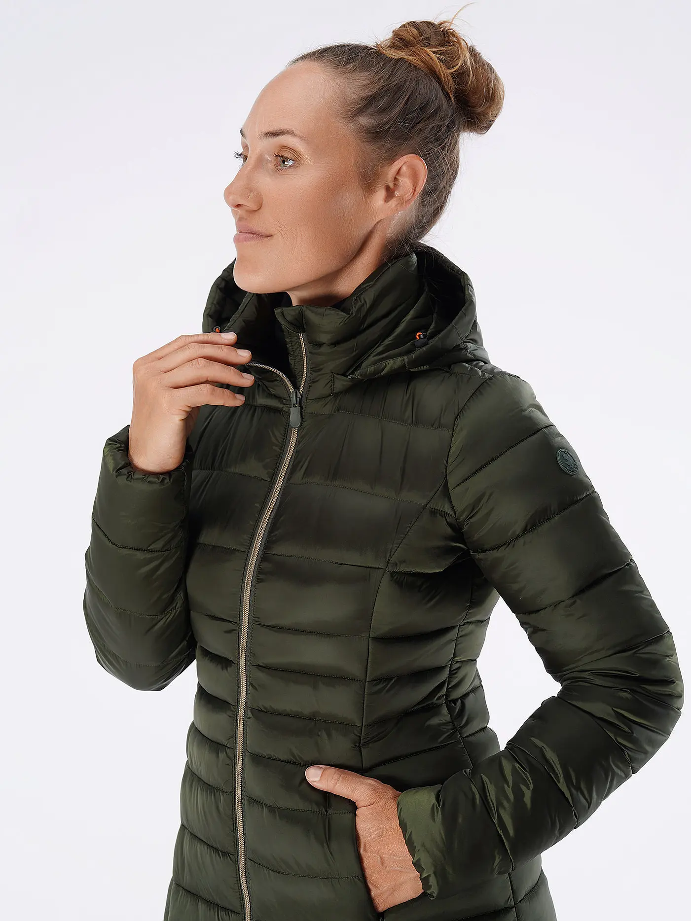 SAVE THE DUCK | Leichtsteppmantel IRIS17 | olive