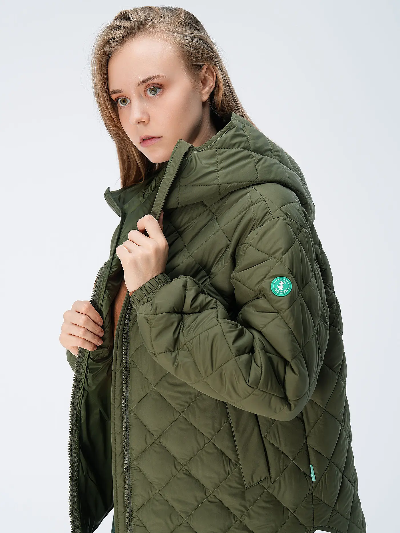 SAVE THE DUCK | Steppjacke HERREA | olive