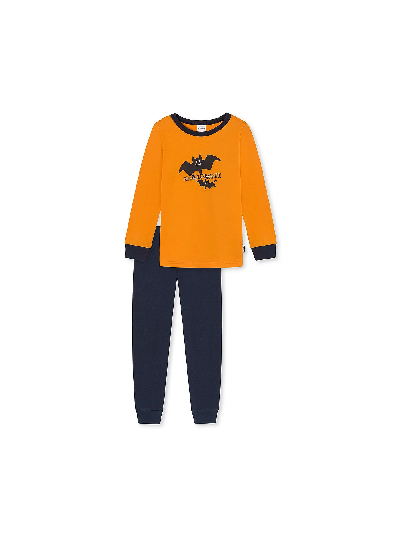 SCHIESSER | Jungen Pyjama | orange