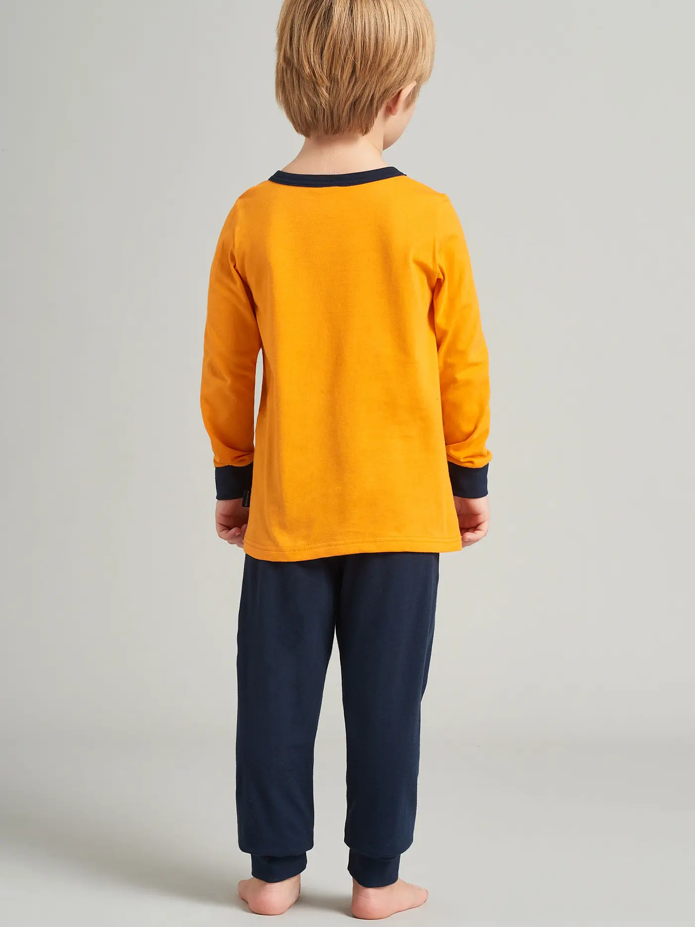 SCHIESSER | Jungen Pyjama | orange