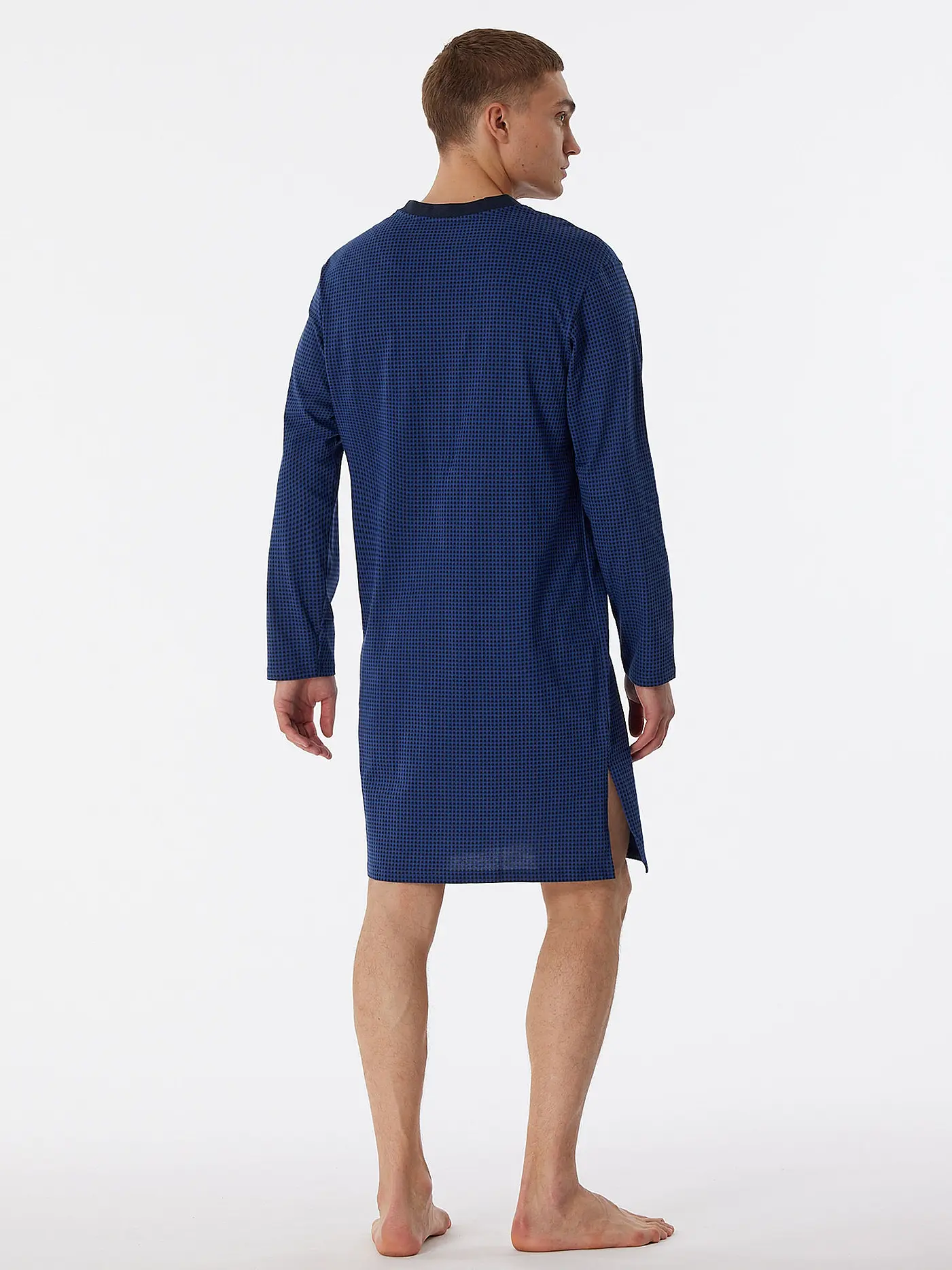 SCHIESSER | Nachthemd  | blau