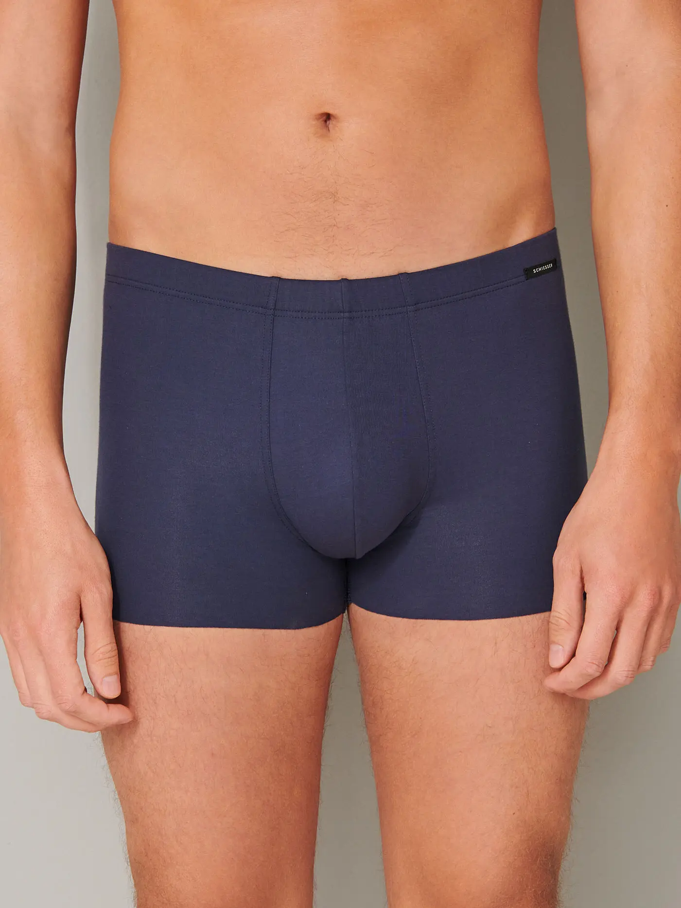 SCHIESSER | Pants "Laser Cut" (Marine) | blau