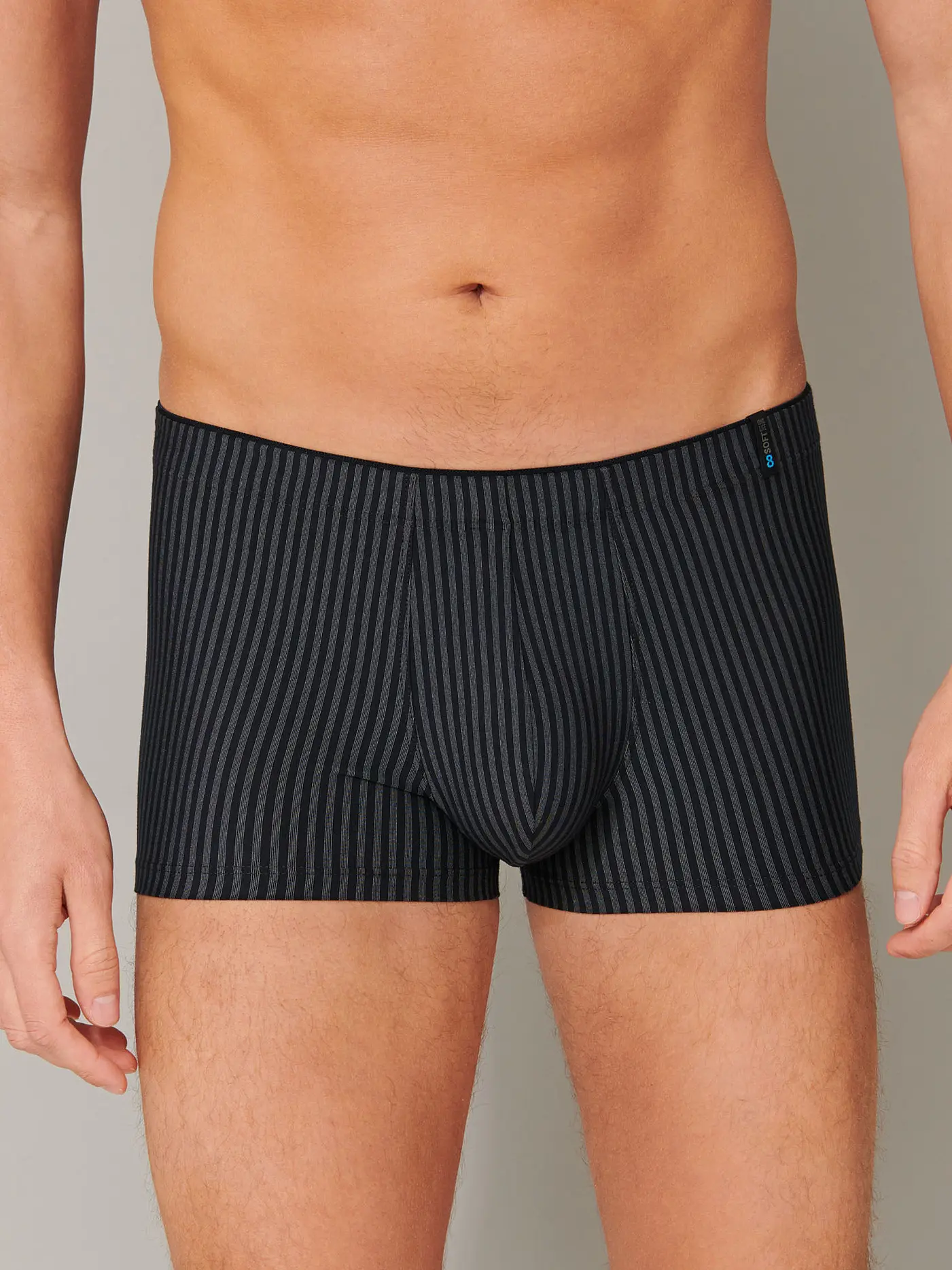 SCHIESSER | Pants "Long Life Soft" (Blauschwarz) | blau