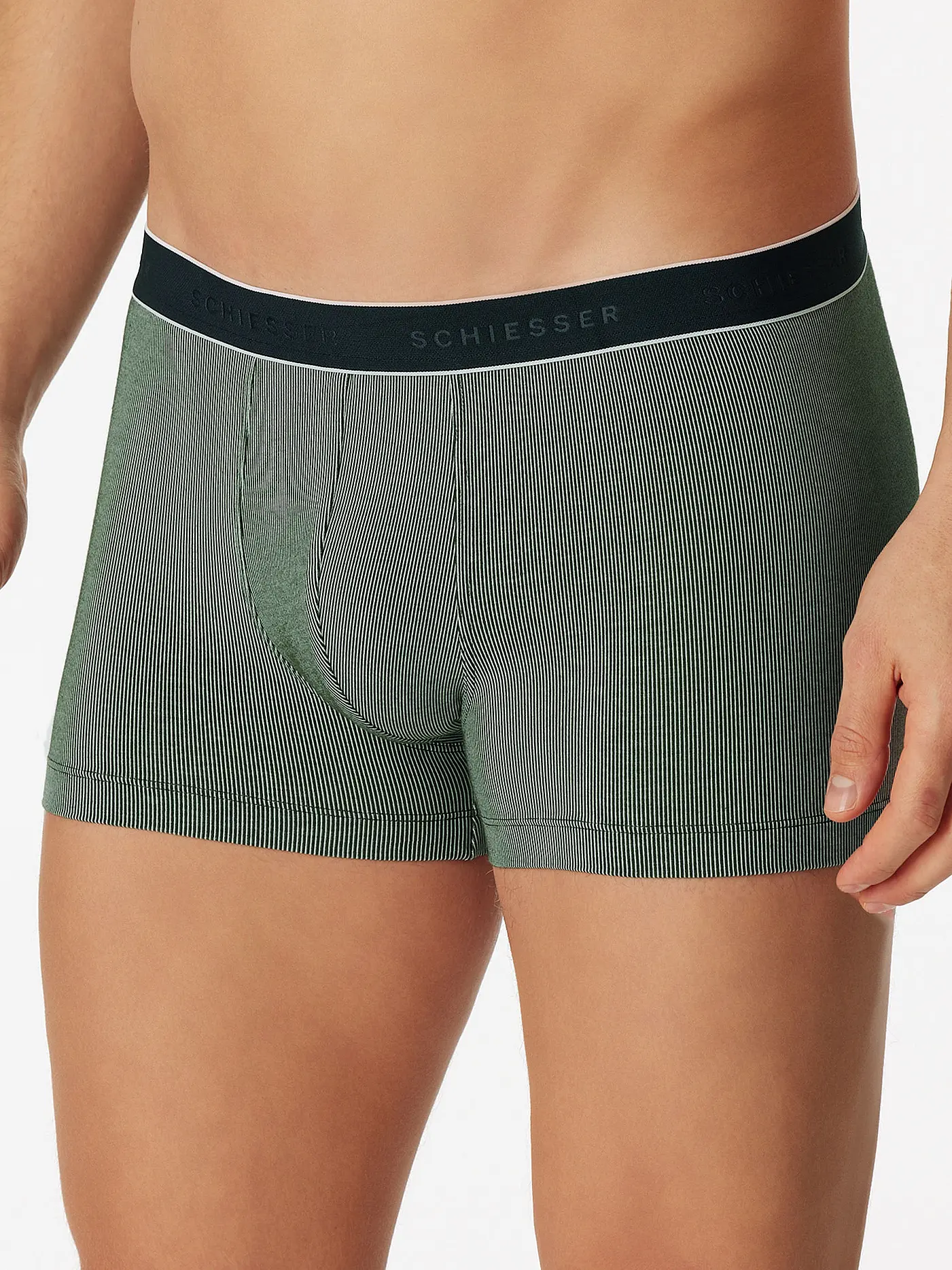 SCHIESSER | Pants dunkelgruen | dunkelgrün