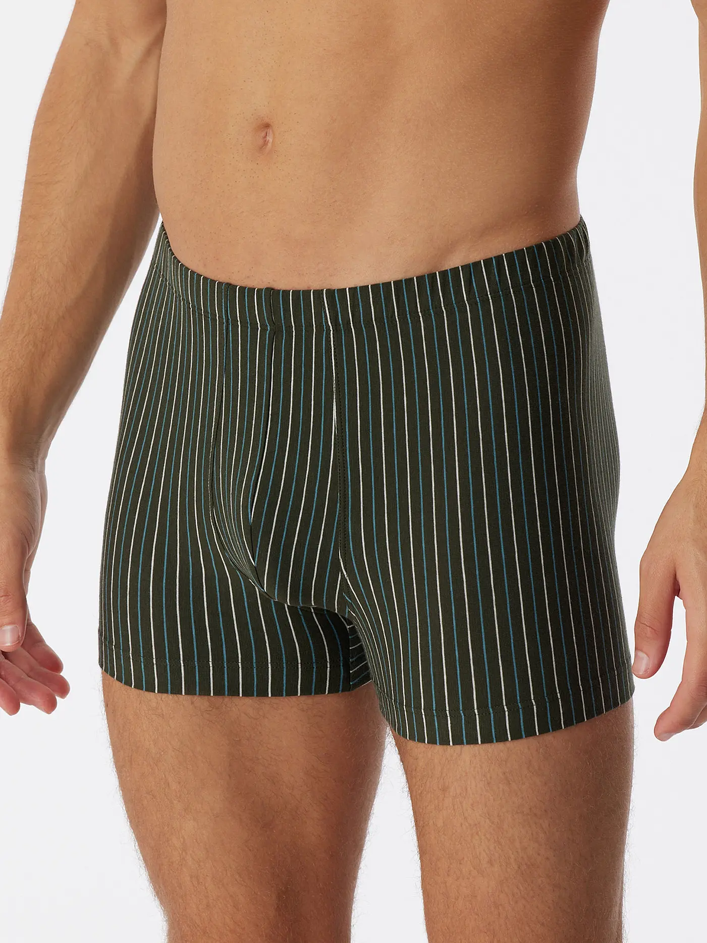 SCHIESSER | Pants petrol  | blau