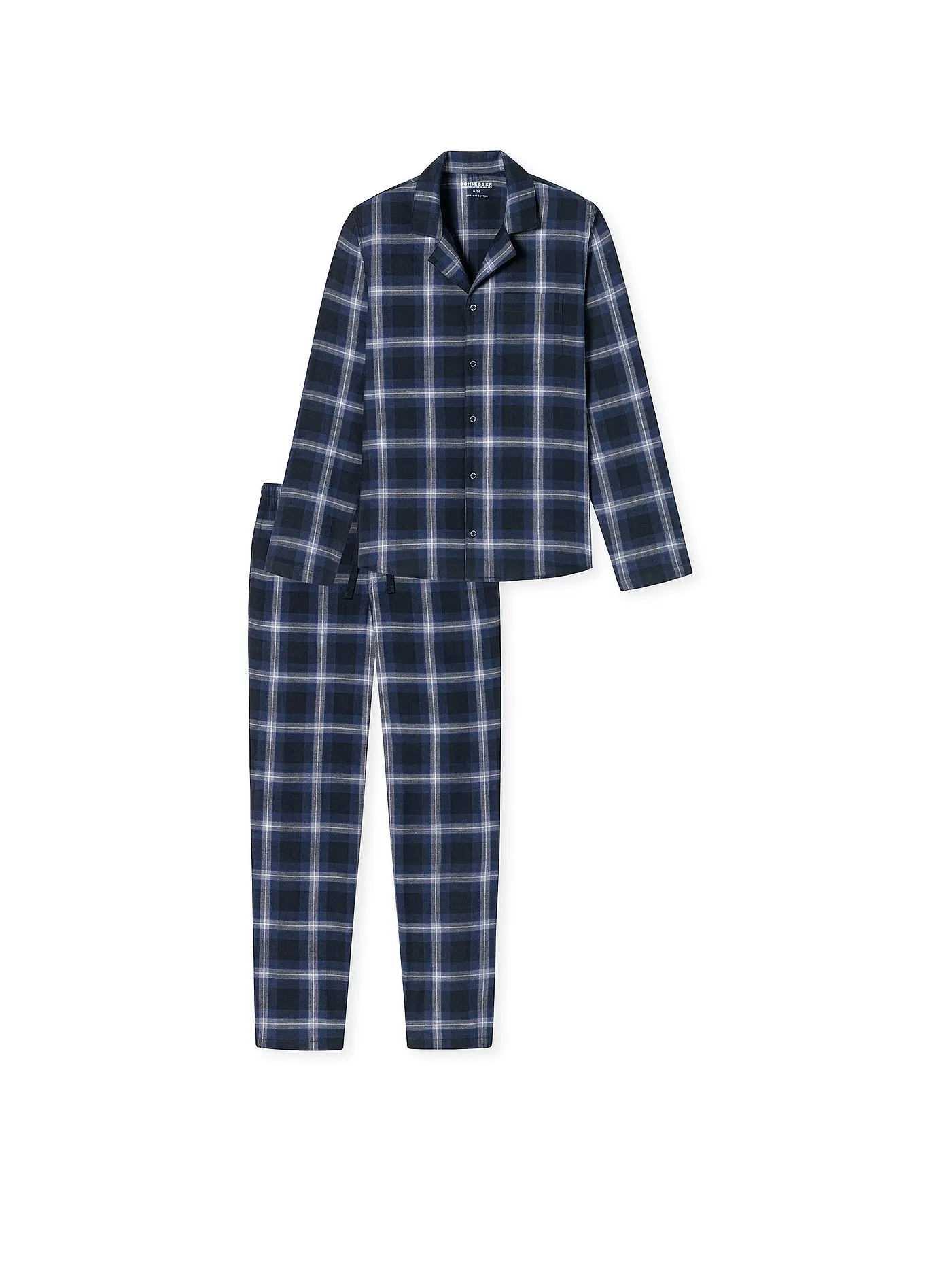 SCHIESSER | Pyjama  | blau