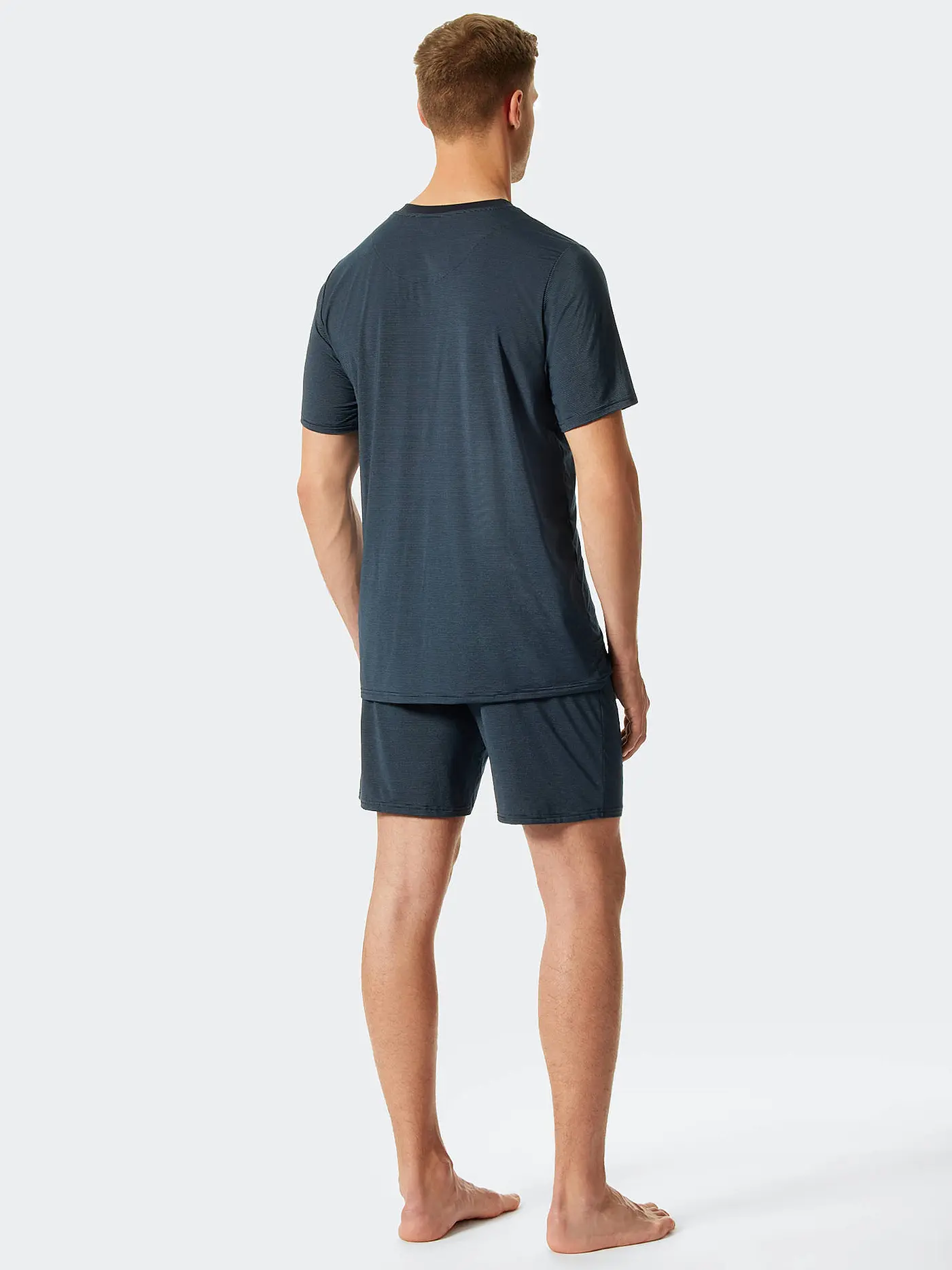 SCHIESSER | Pyjama  | blau