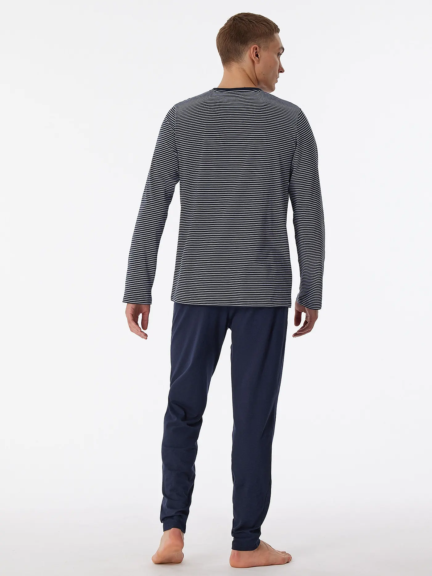 SCHIESSER | Pyjama  | blau