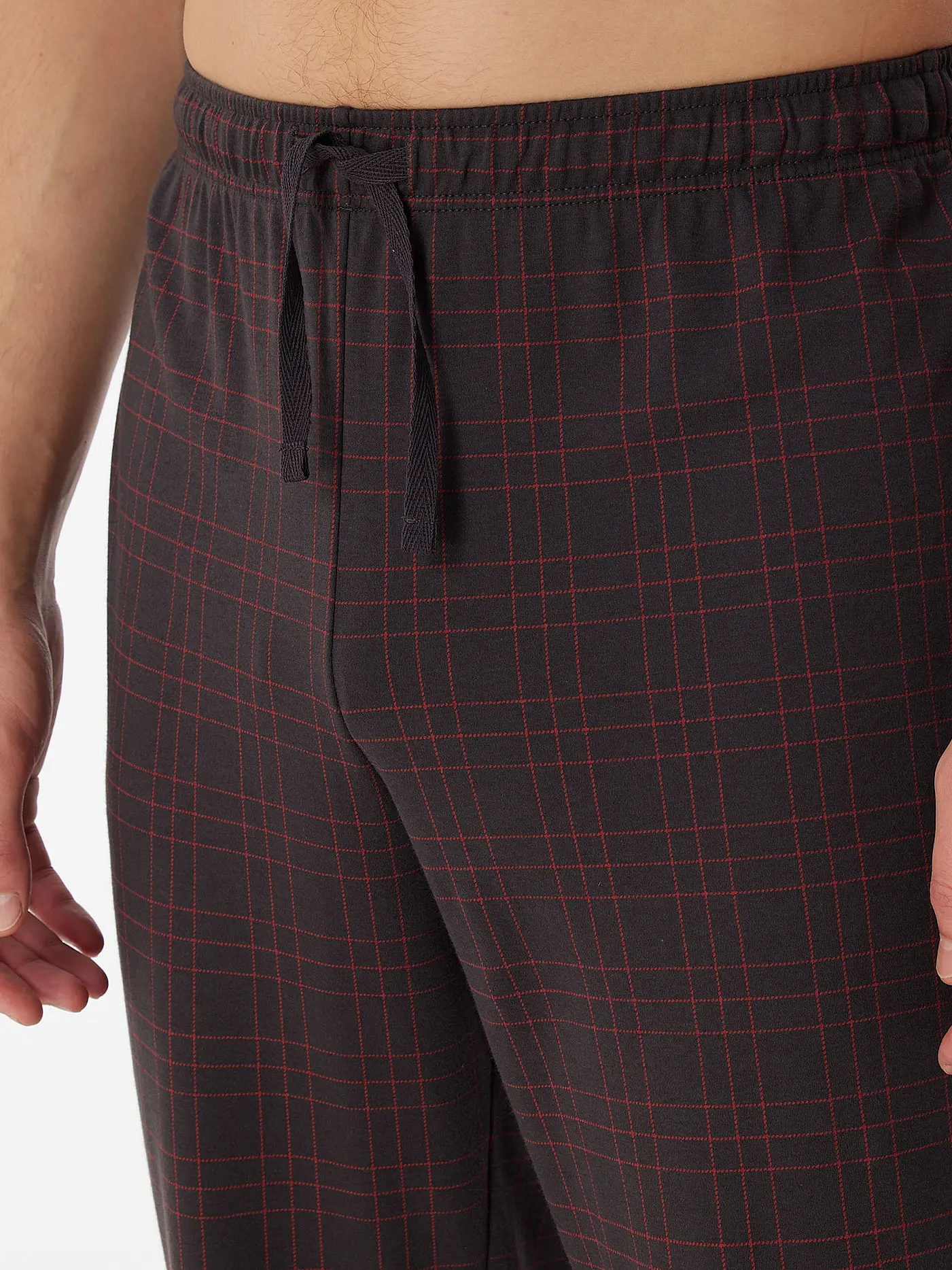 SCHIESSER | Pyjama  | dunkelrot