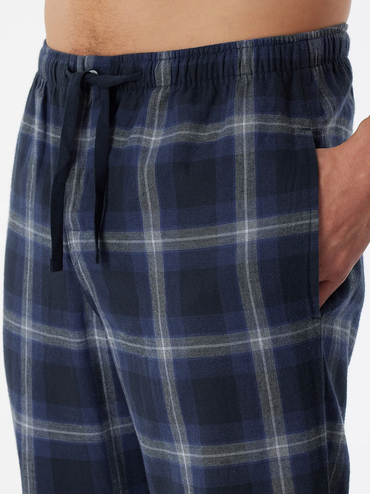 SCHIESSER | Pyjama  | blau