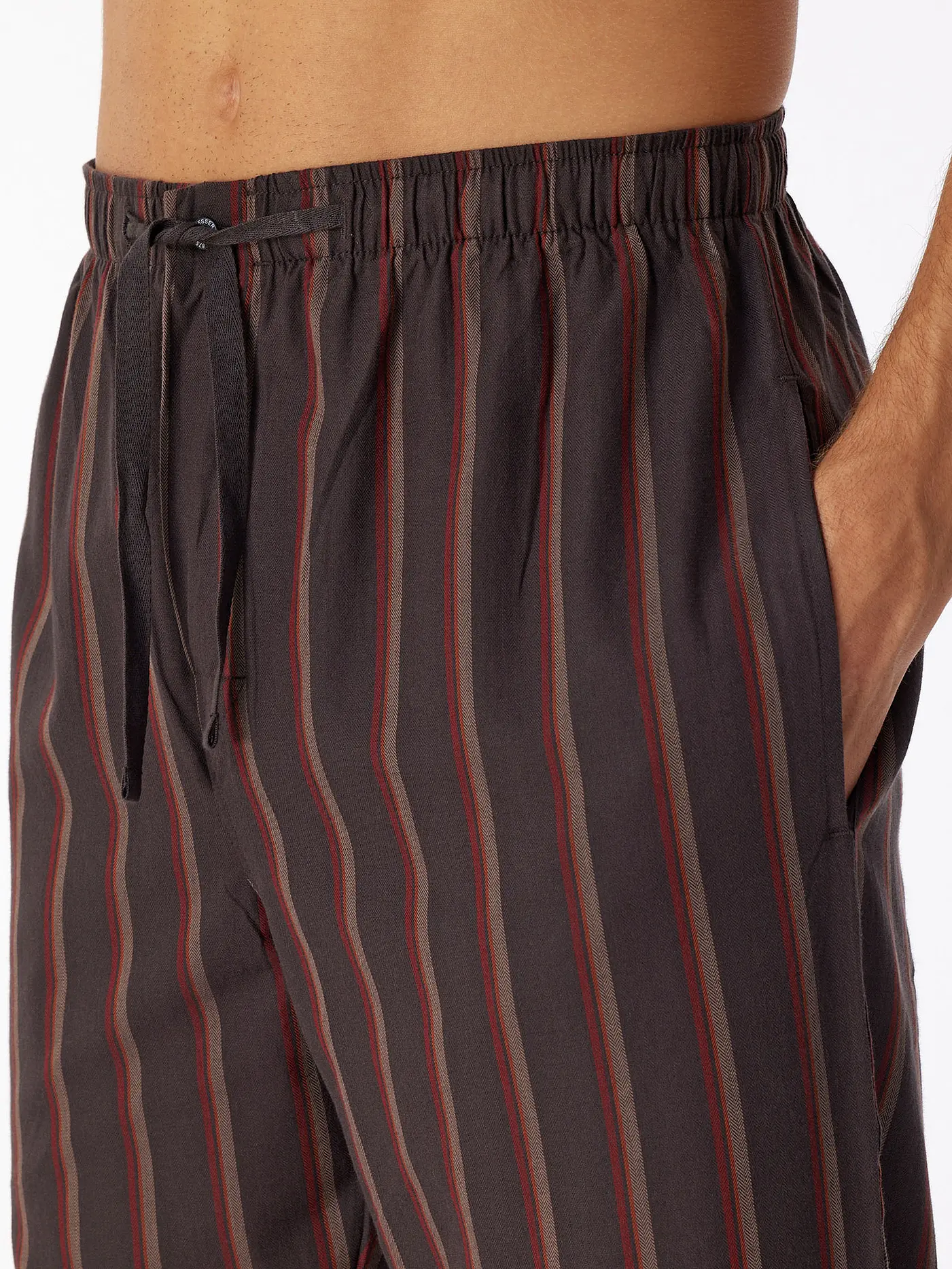 SCHIESSER | Pyjamahose  | grau