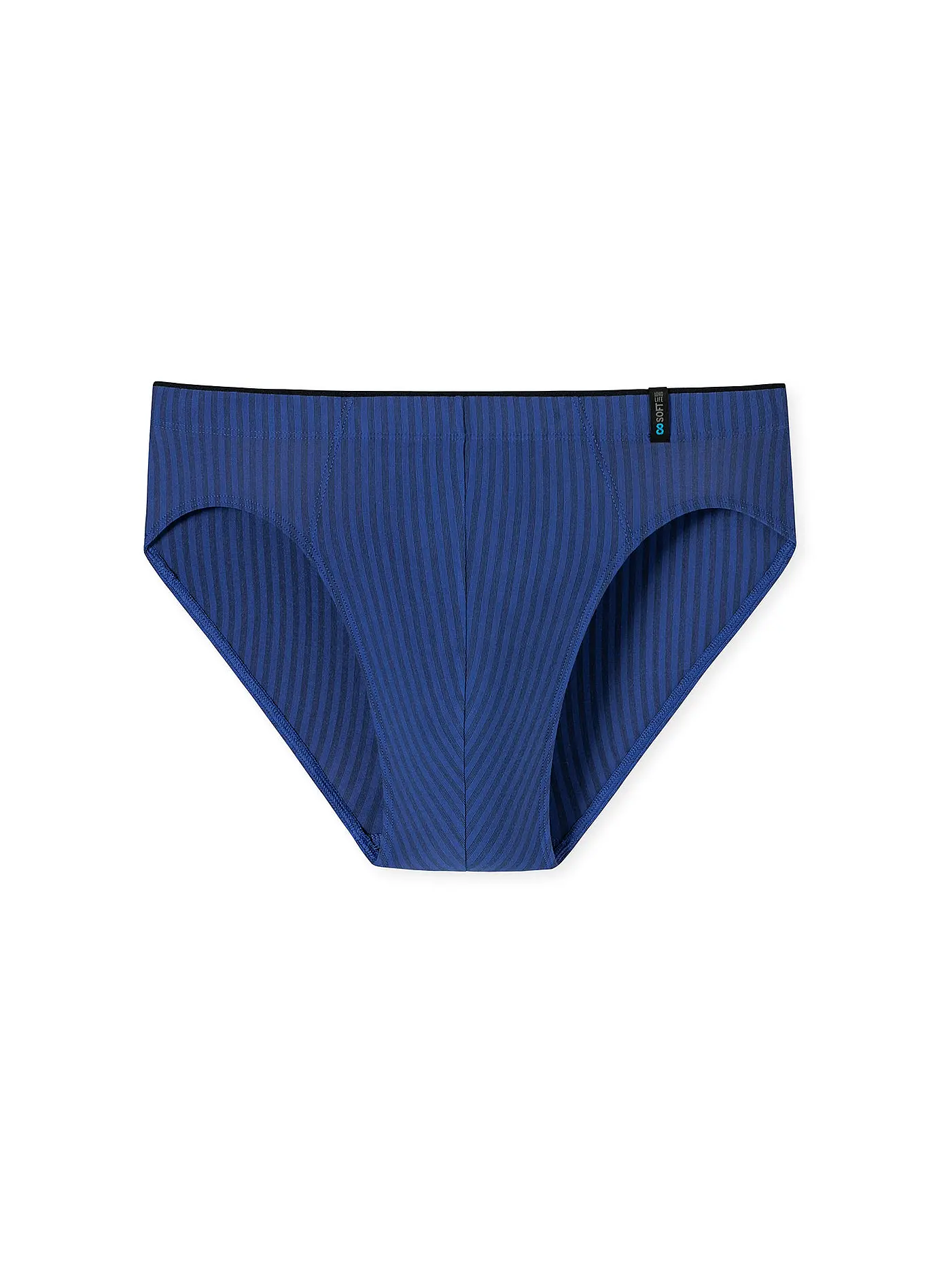 SCHIESSER | Supermini Slip taupe | blau