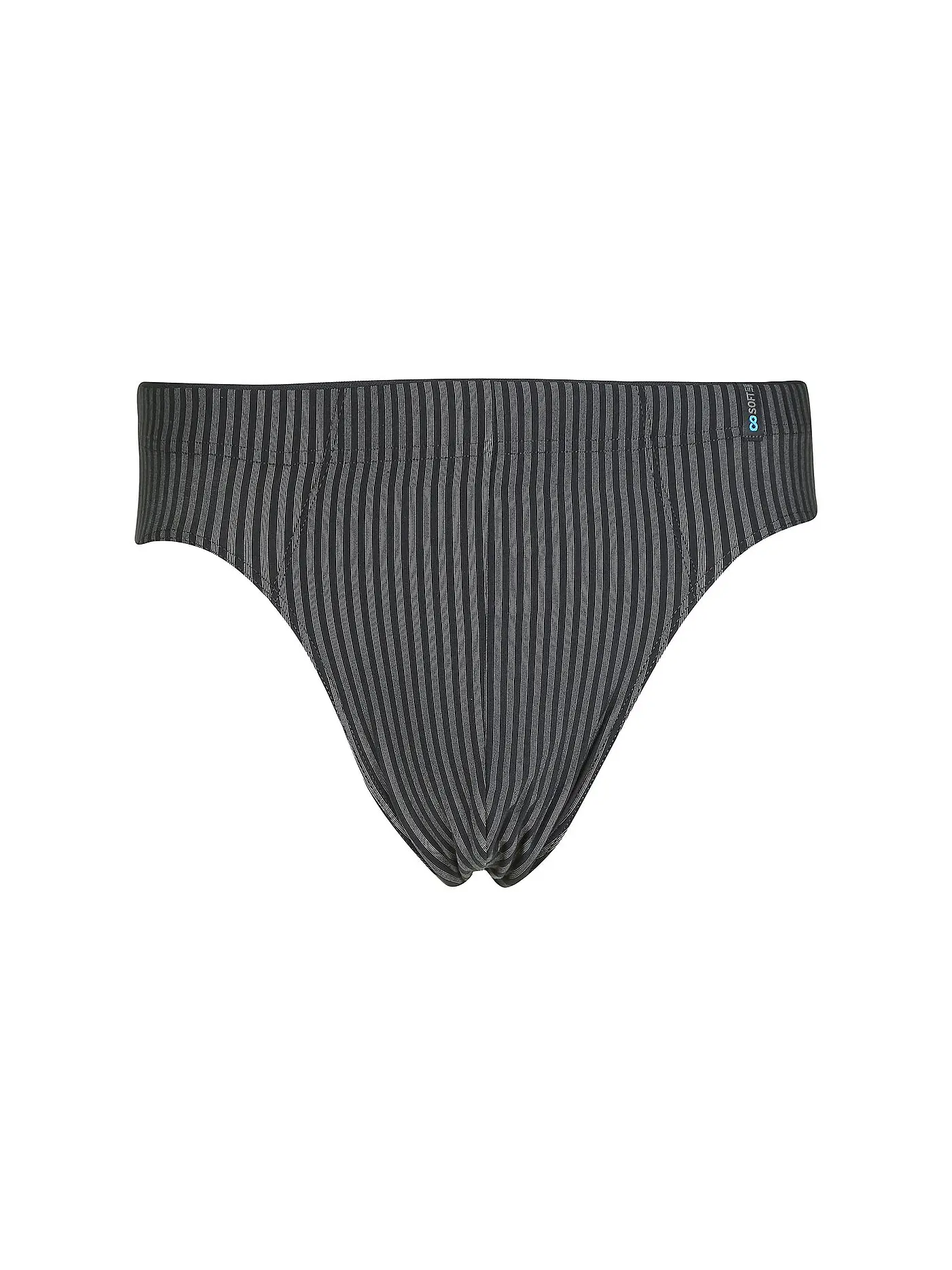 SCHIESSER | Supermini Slip taupe | blau