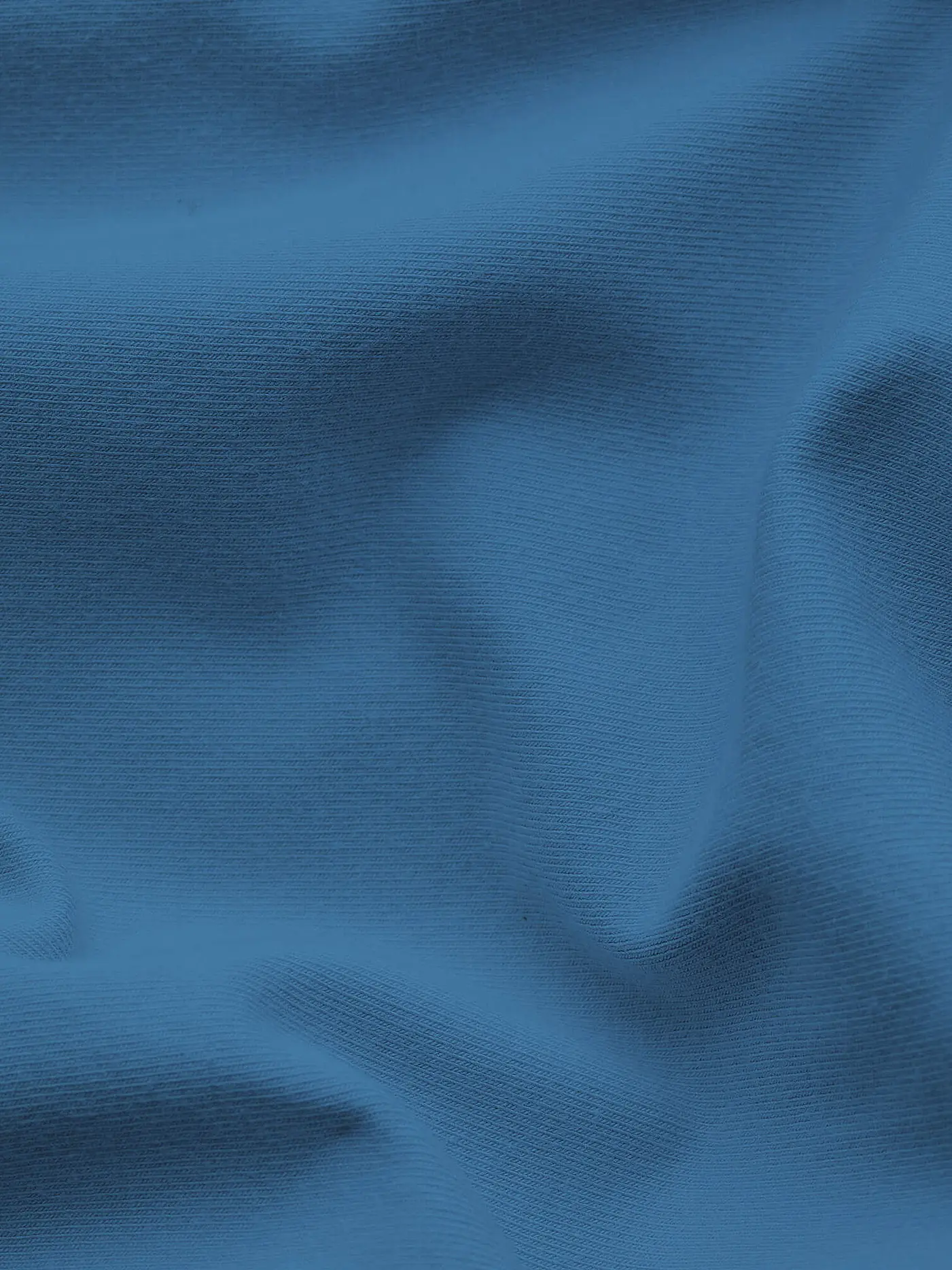 SCHLAFGUT | Jersey Spannleintuch PURE 140x200cm Blue Mid L | blau