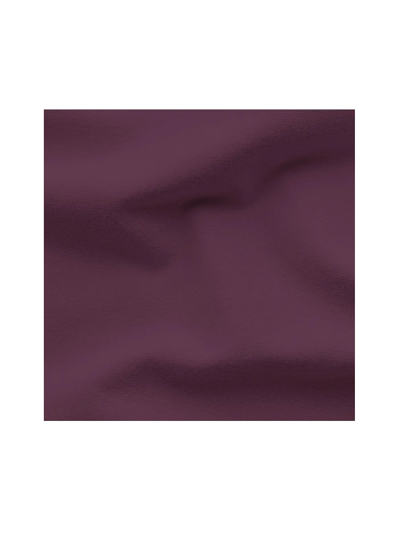 SCHLAFGUT | Jersey Spannleintuch PURE 180x200cm Purple Deep XL | beere