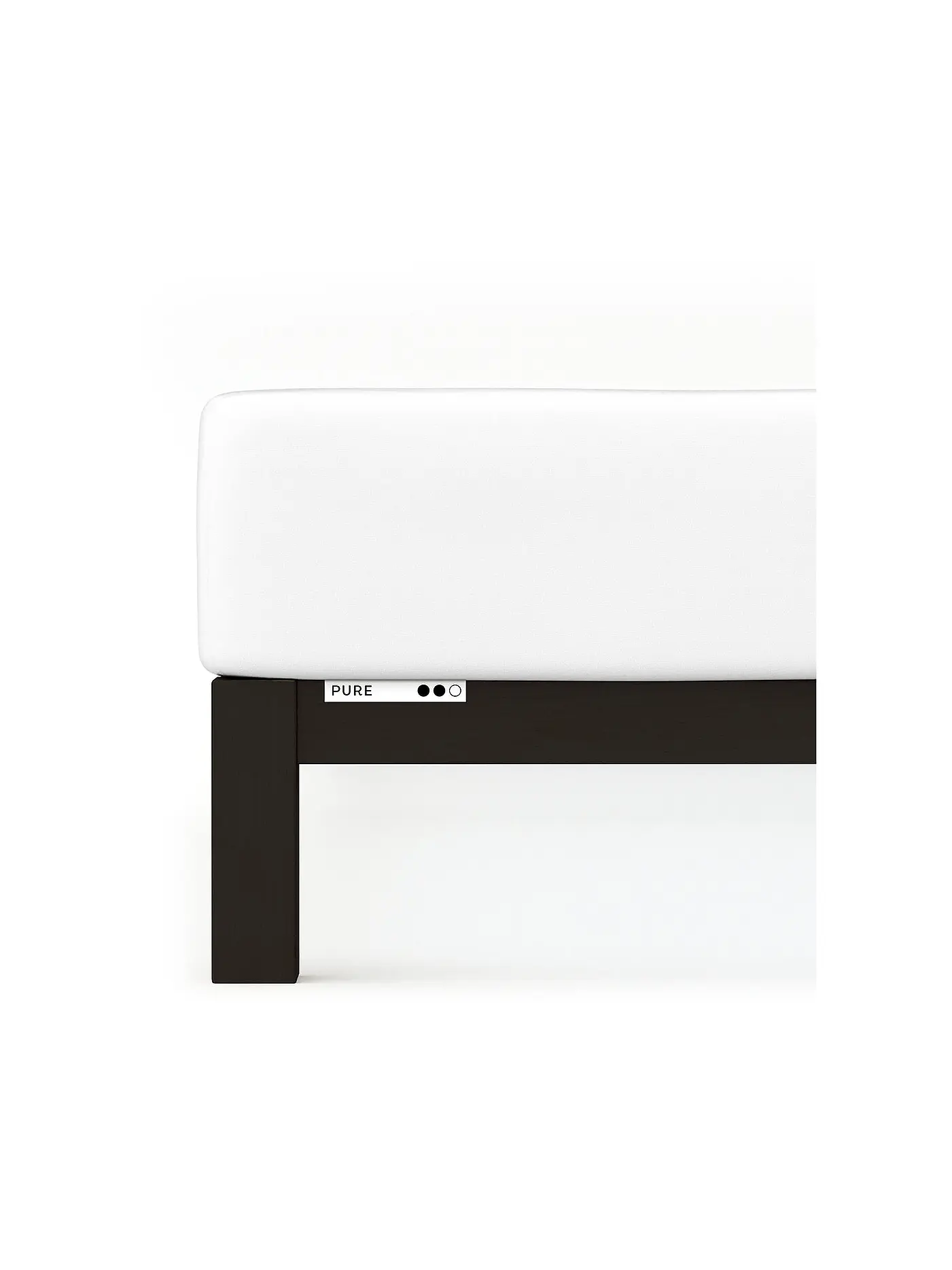 SCHLAFGUT | Jersey Spannleintuch PURE 90x200cm Full White S  | weiss
