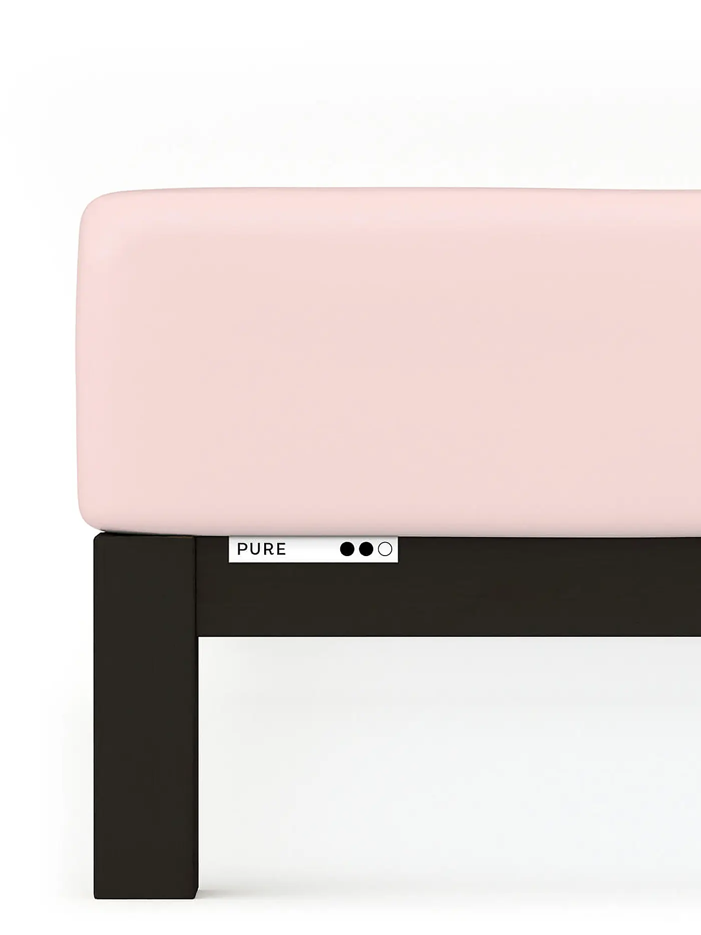 SCHLAFGUT | Jersey Spannleintuch PURE 90x200cm Purple Light S | rosa