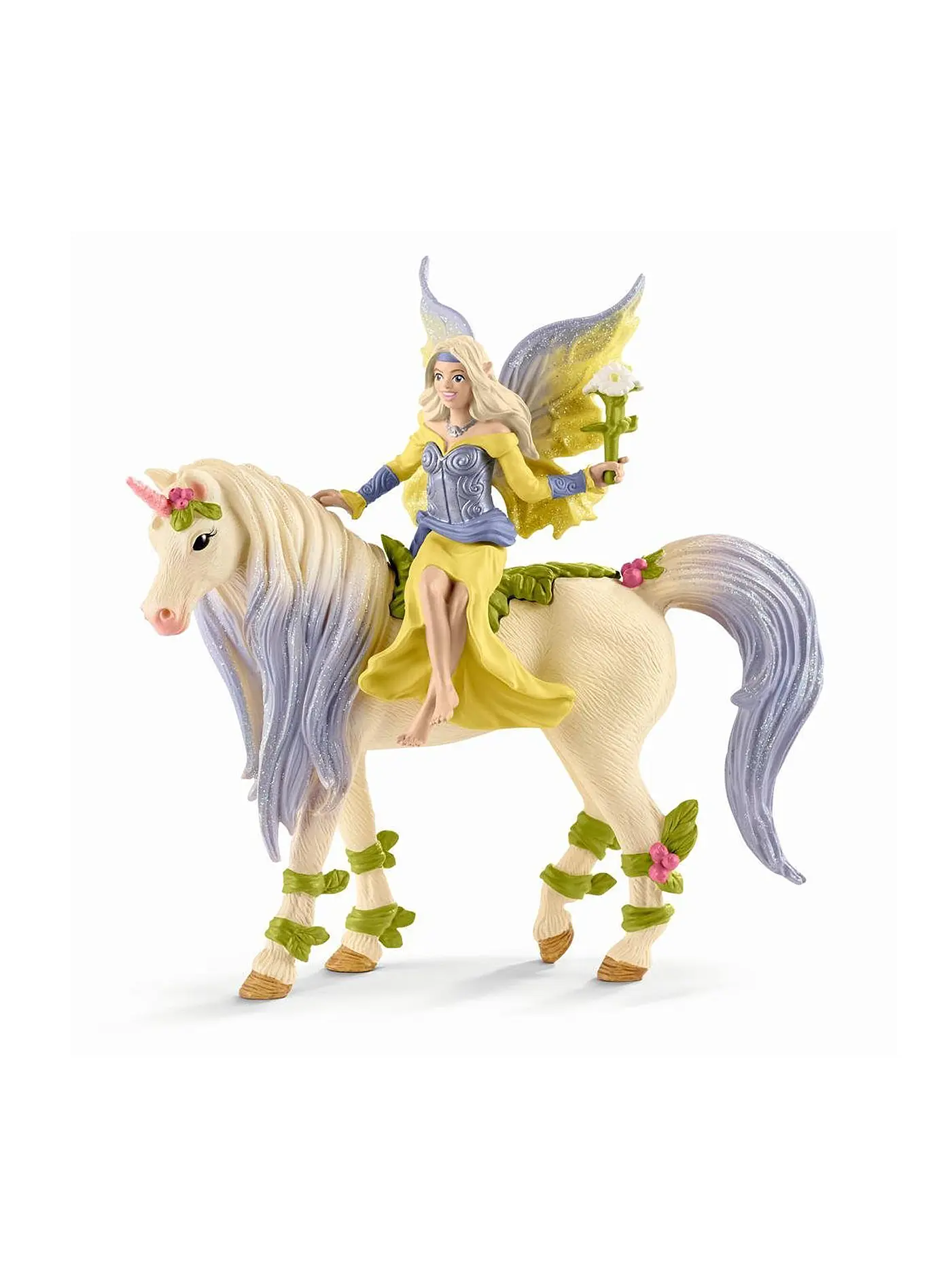 SCHLEICH | Sera mit Blüten-Einhorn 70565 | keine Farbe