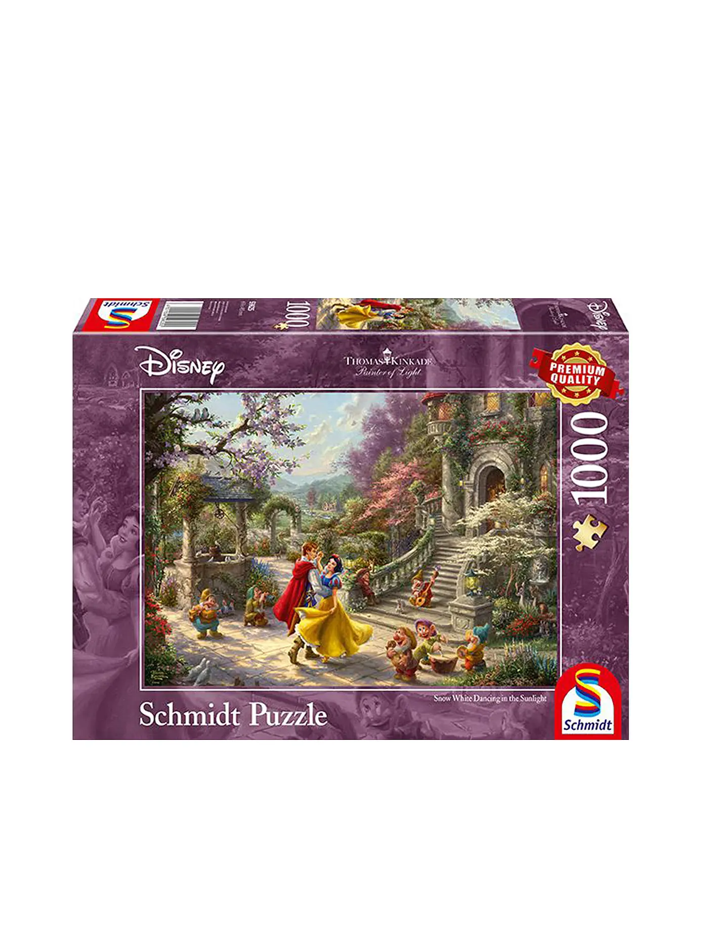 SCHMIDT-SPIELE |  Puzzle Schneewitchen 1000 Teile | keine Farbe