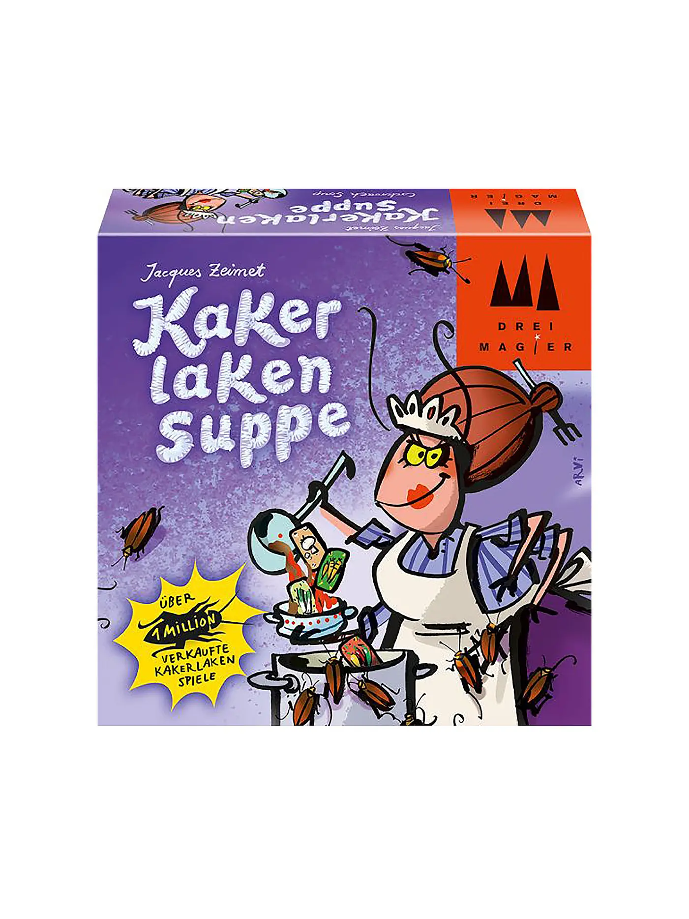 SCHMIDT-SPIELE | Drei Magier®: Kakerlakensuppe | keine Farbe