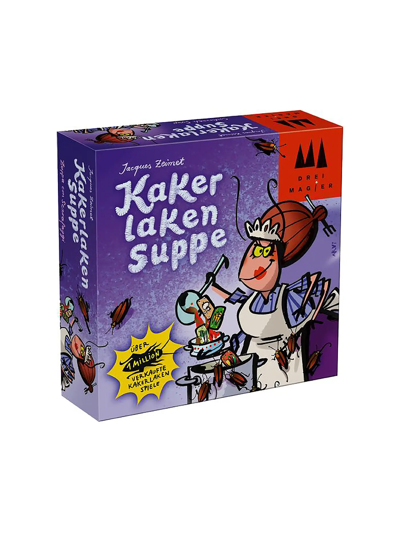 SCHMIDT-SPIELE | Drei Magier®: Kakerlakensuppe | keine Farbe