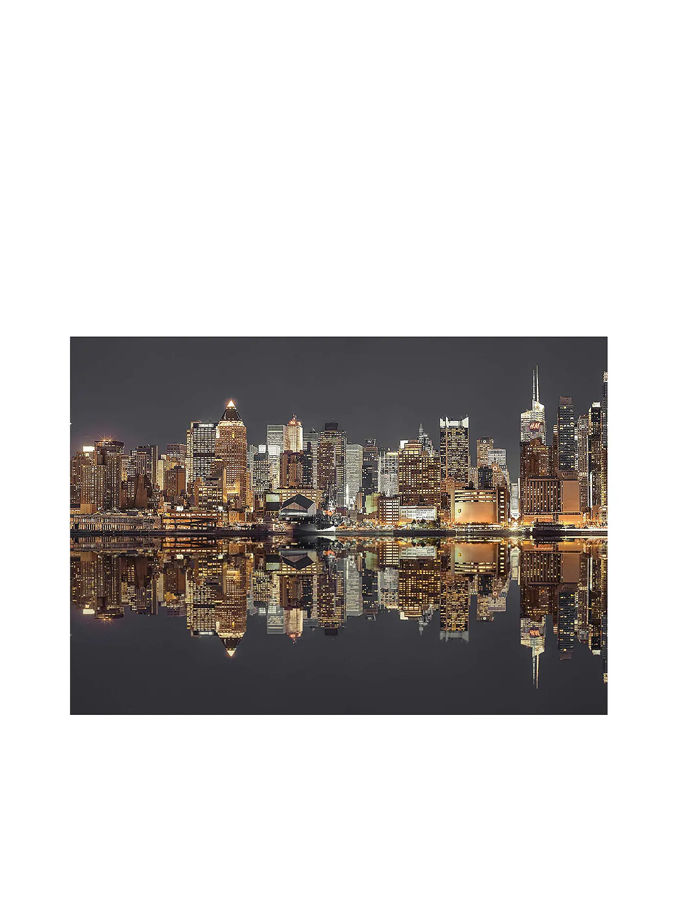 SCHMIDT-SPIELE | Puzzle - New York Skyline bei Nacht (1500 Teile) | keine Farbe