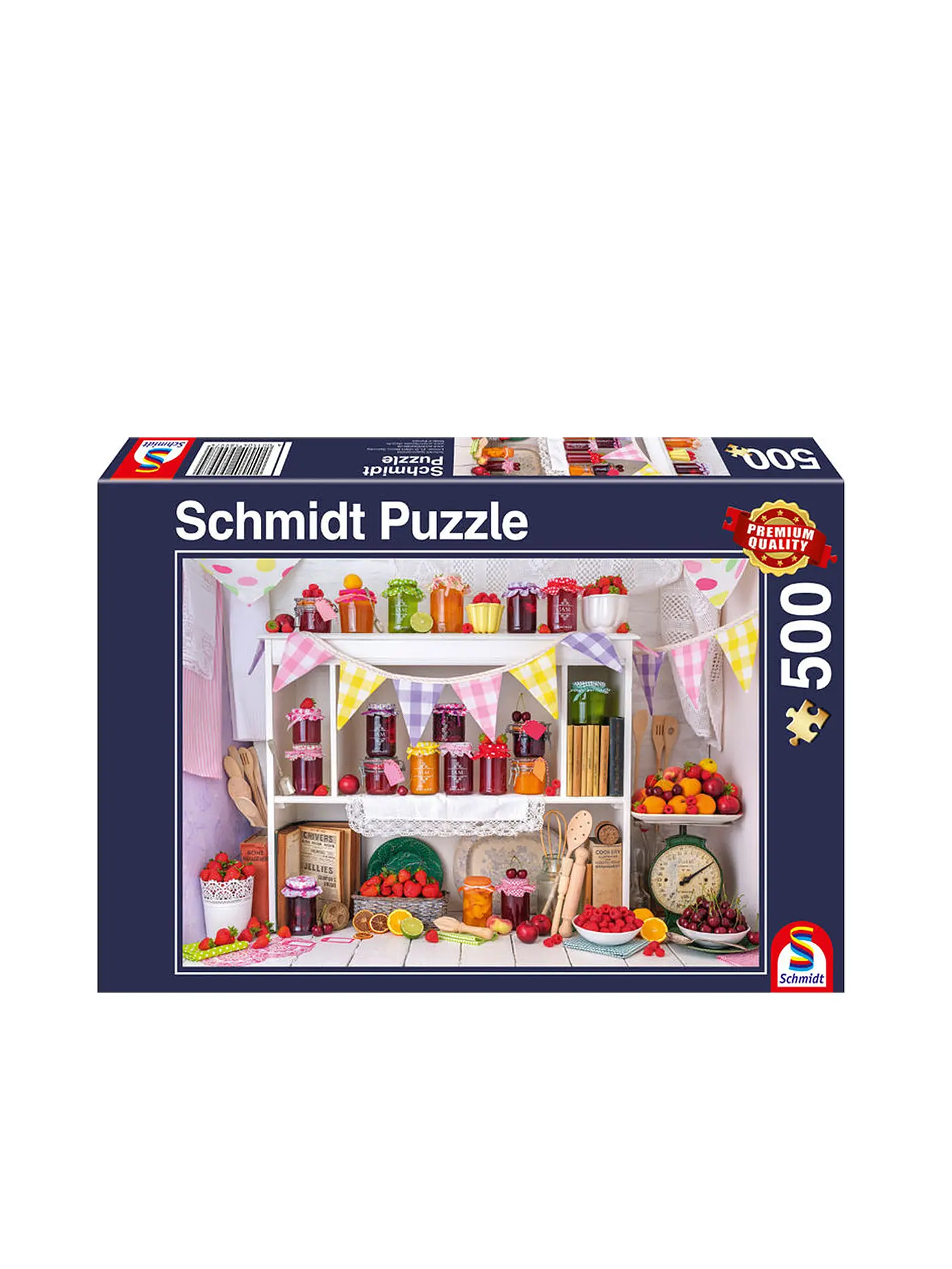 SCHMIDT-SPIELE | Puzzle Marmeladen 500 Teile  | keine Farbe
