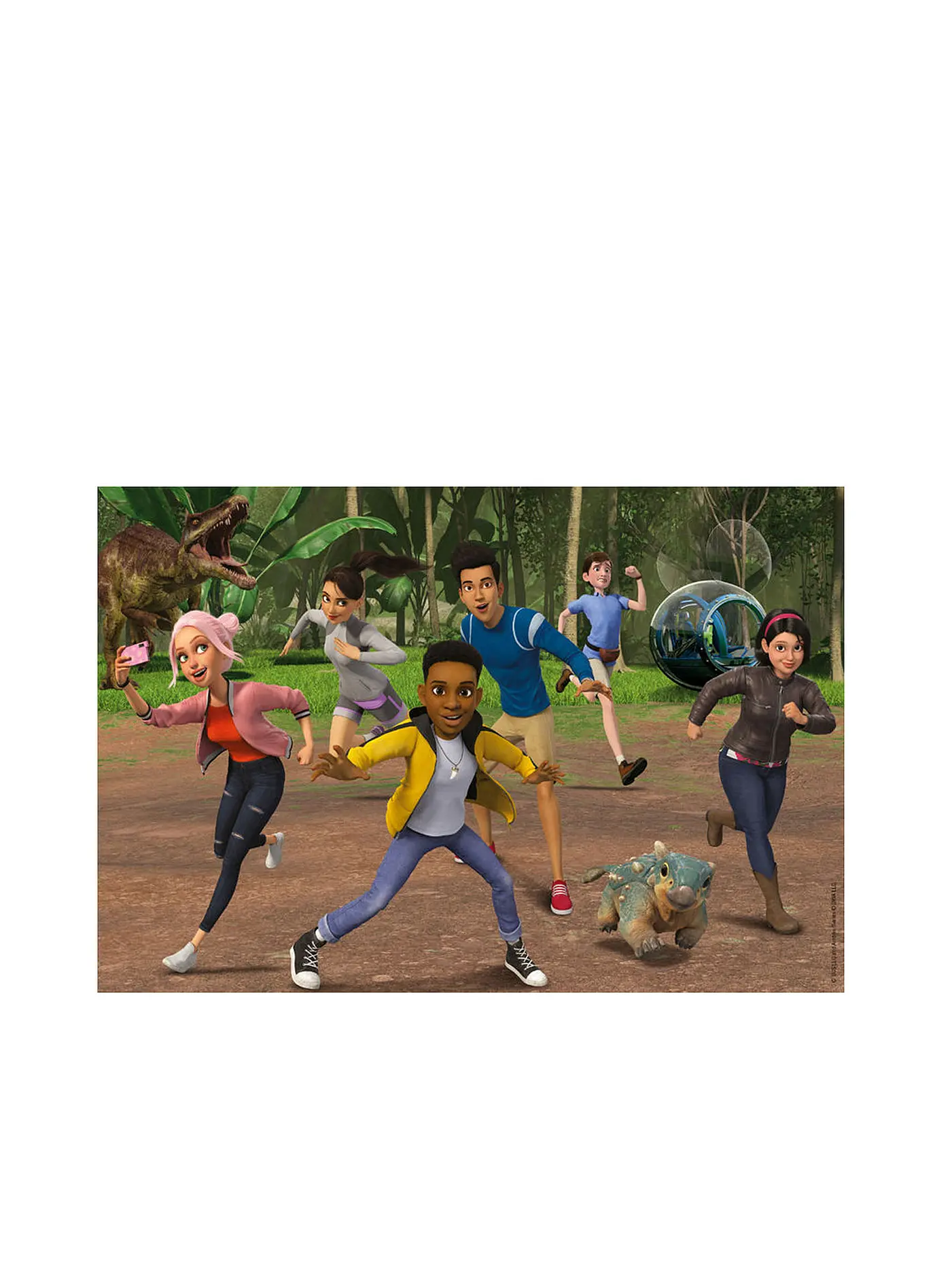 SCHMIDT-SPIELE | Puzzle Neue Abenteuer auf Isla Nublar 3x48 Teile | keine Farbe