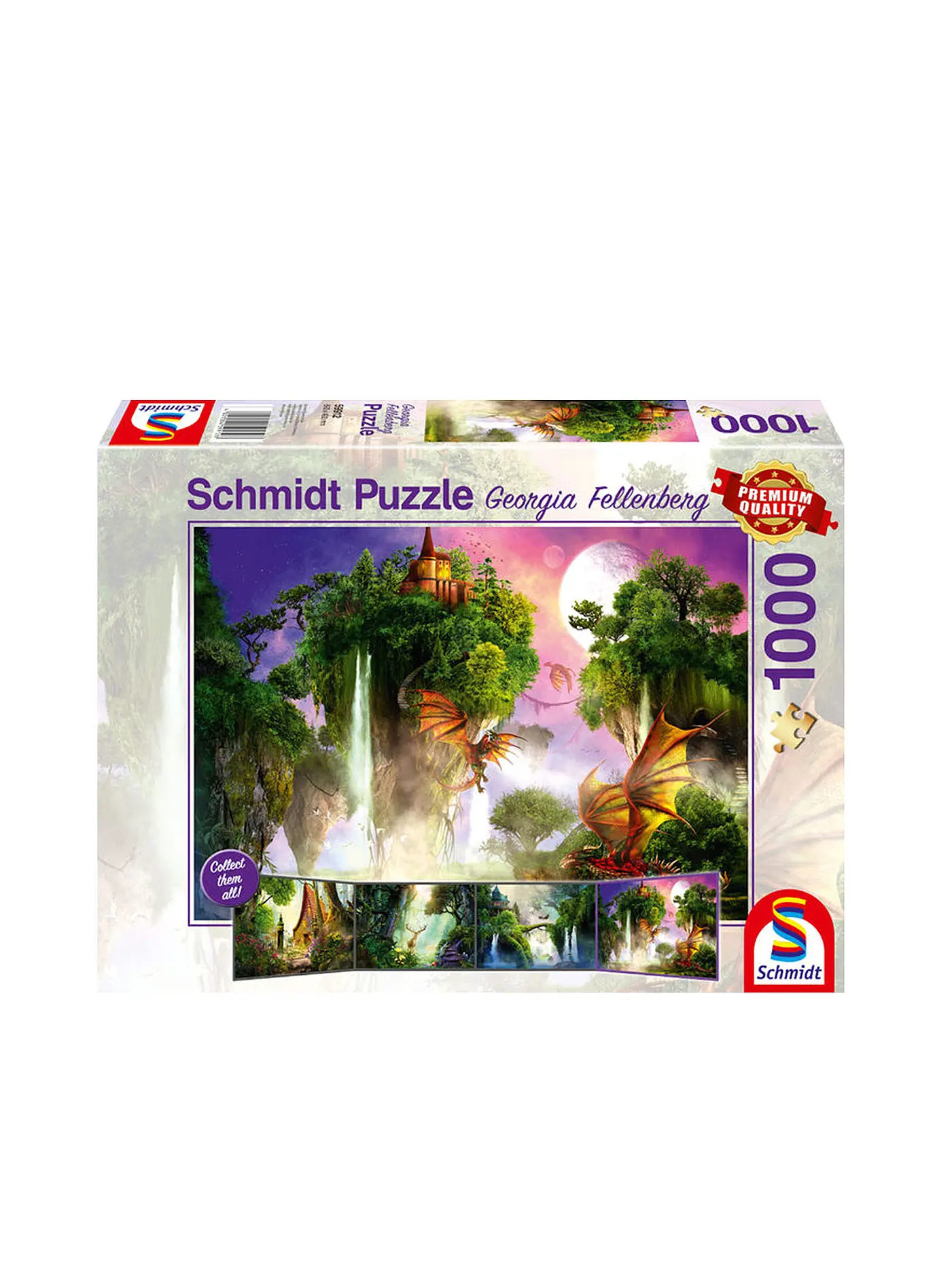 SCHMIDT-SPIELE | Puzzle Wächter des Waldes 1000 Teile  | keine Farbe