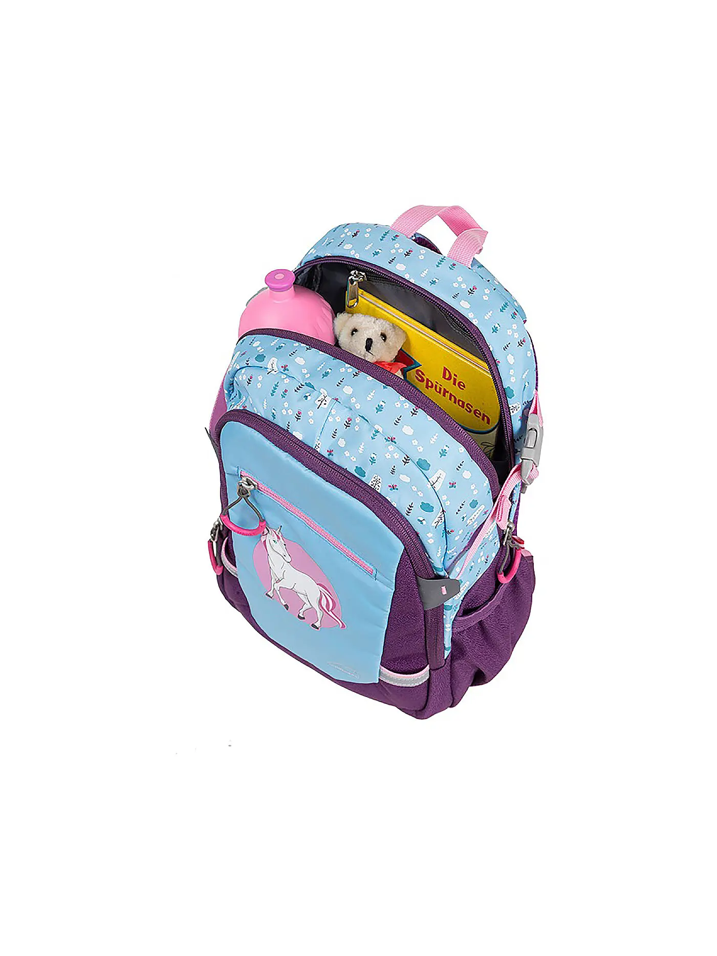 SCHNEIDERS | Kinder Rucksack Little Unicorn | blau