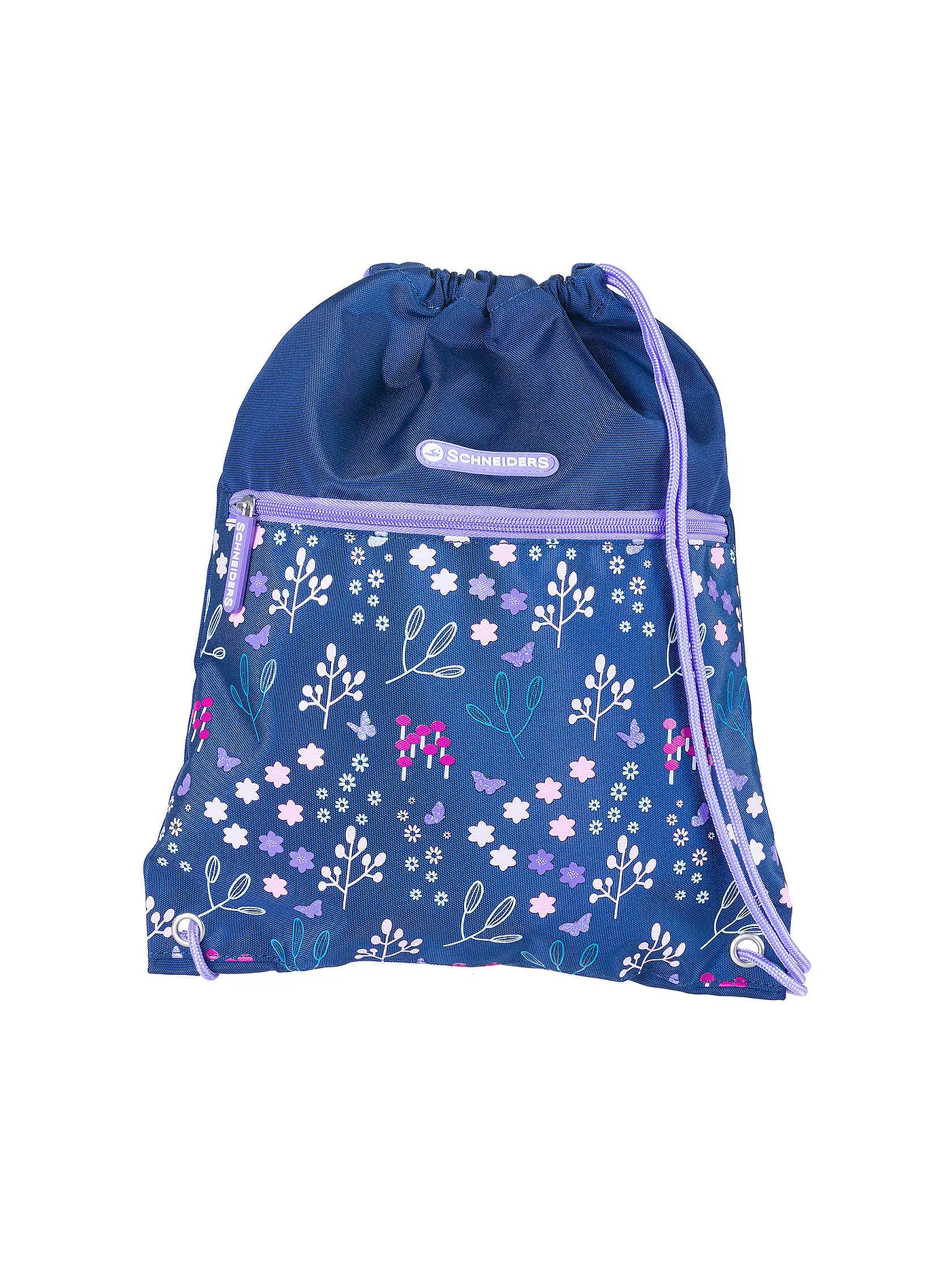 SCHNEIDERS | Schultaschen Set Ergolite 9tlg Bloom | dunkelblau