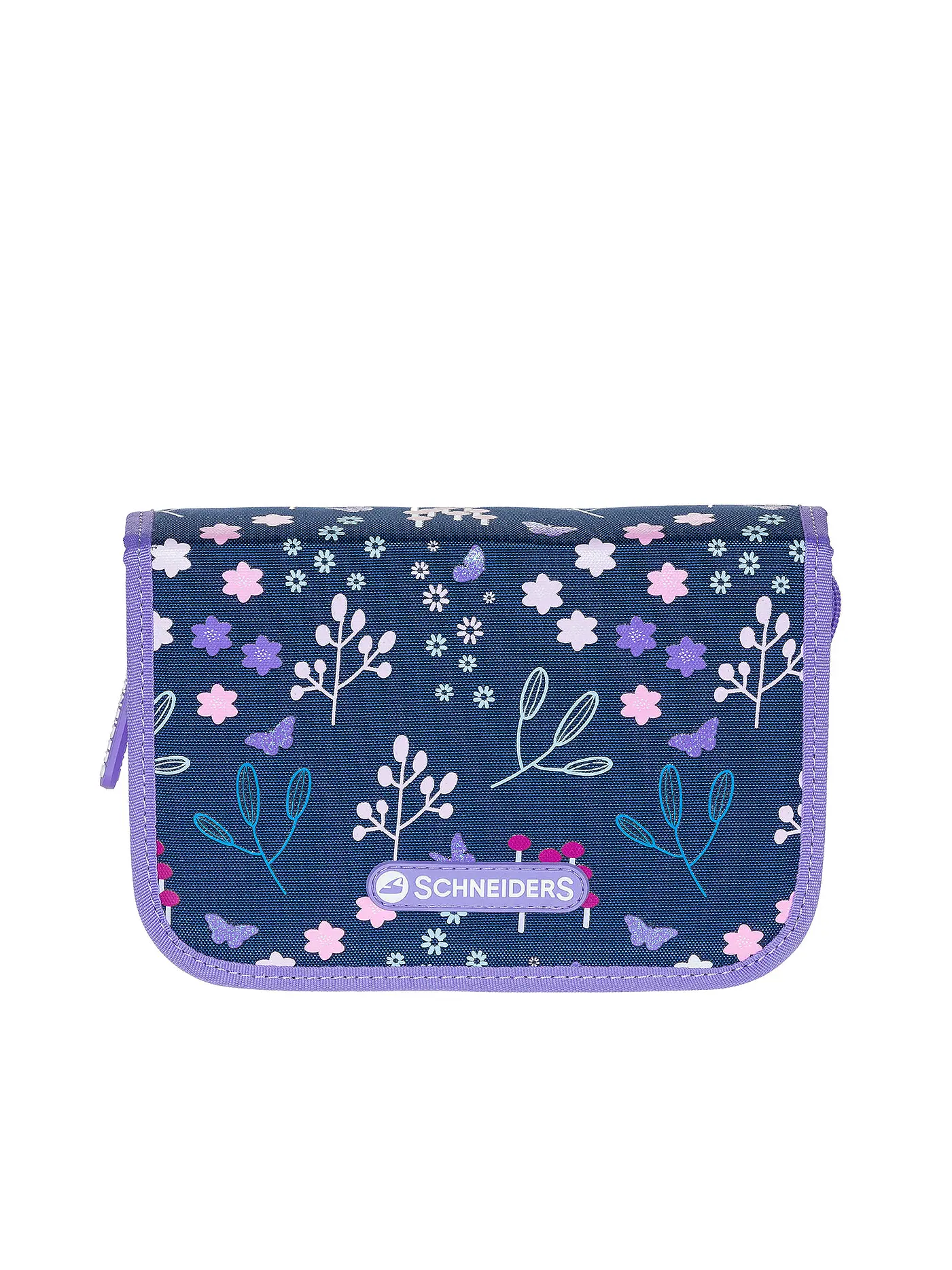 SCHNEIDERS | Schultaschen Set Ergolite 9tlg Bloom | dunkelblau