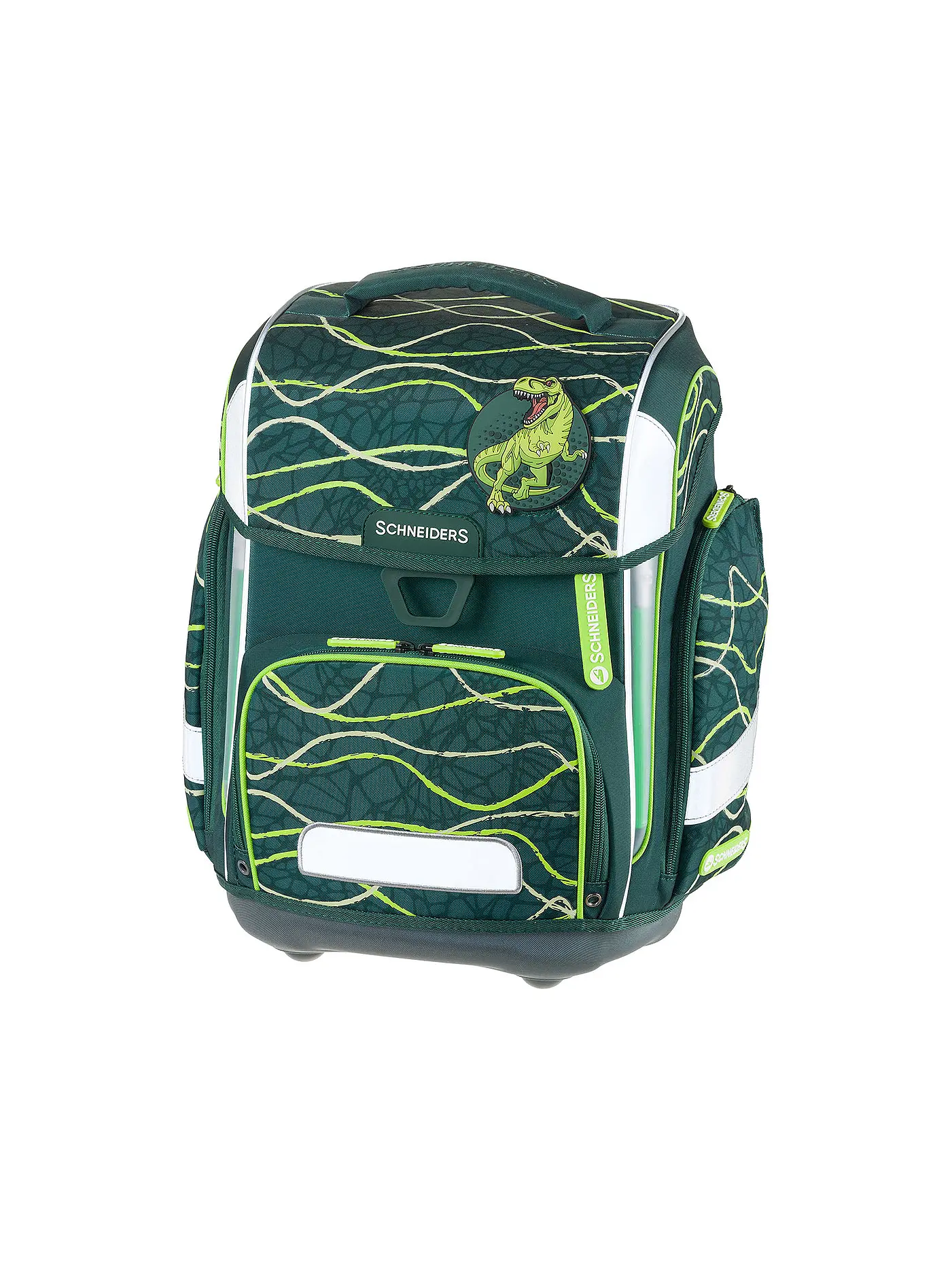 SCHNEIDERS | Schultaschen Set Ergolite 9tlg Jurassic | olive