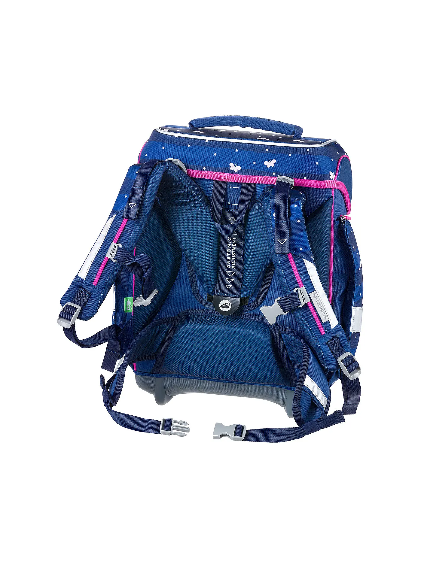 SCHNEIDERS | Schultaschen Set Ergolite 9tlg Lucky Girl | dunkelblau