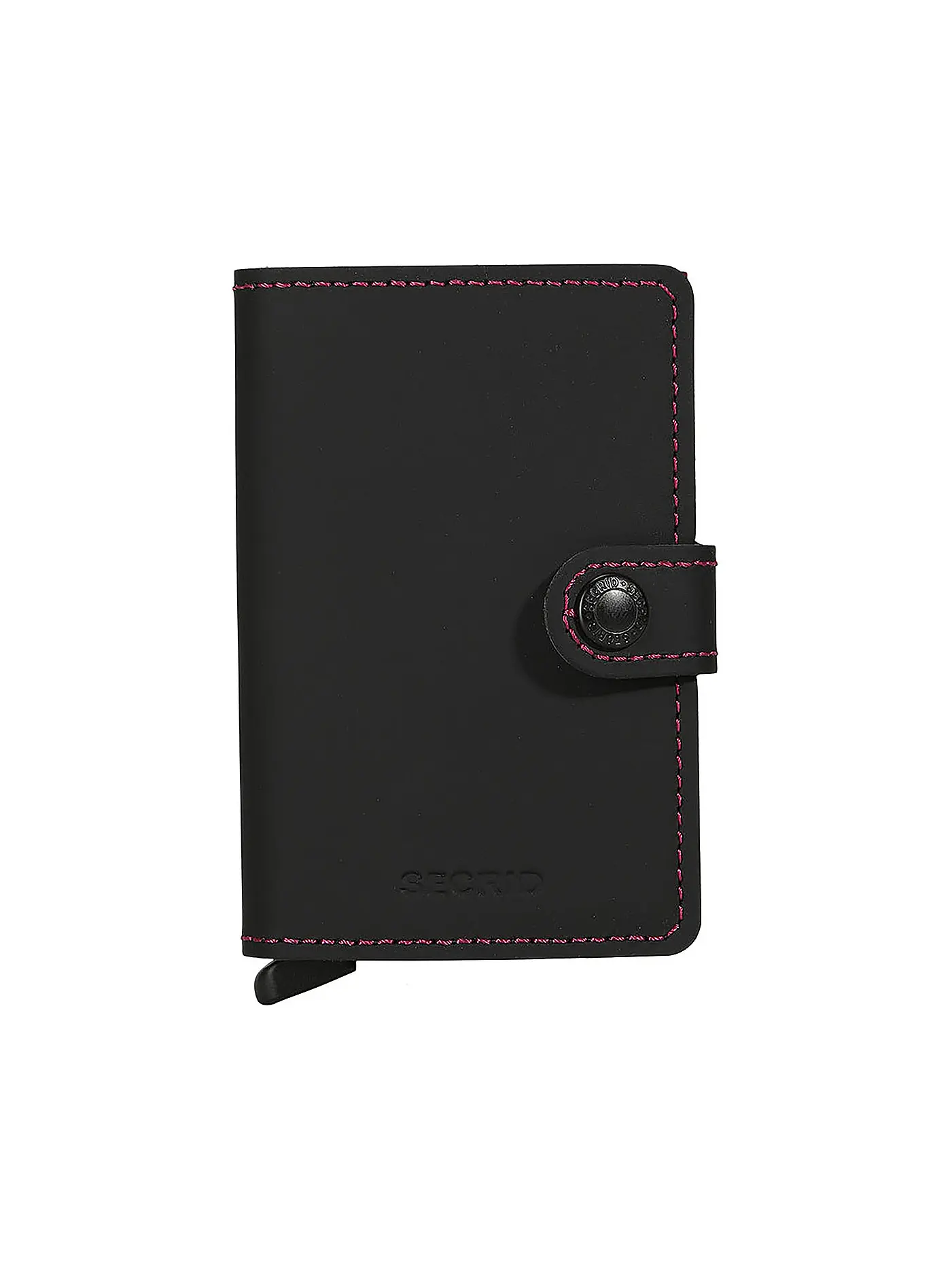 SECRID | Geldbörse - Miniwallet MATTE Mini black fuchsia  | schwarz