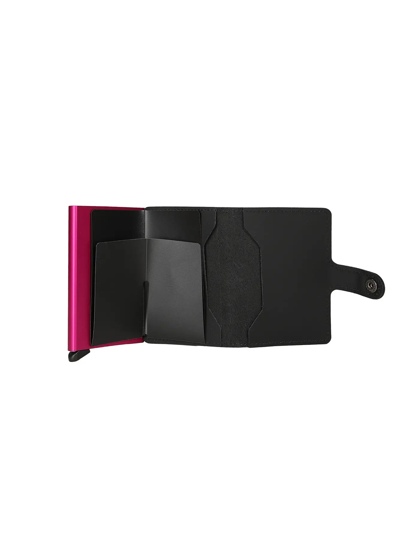 SECRID | Geldbörse - Miniwallet MATTE Mini black fuchsia  | schwarz