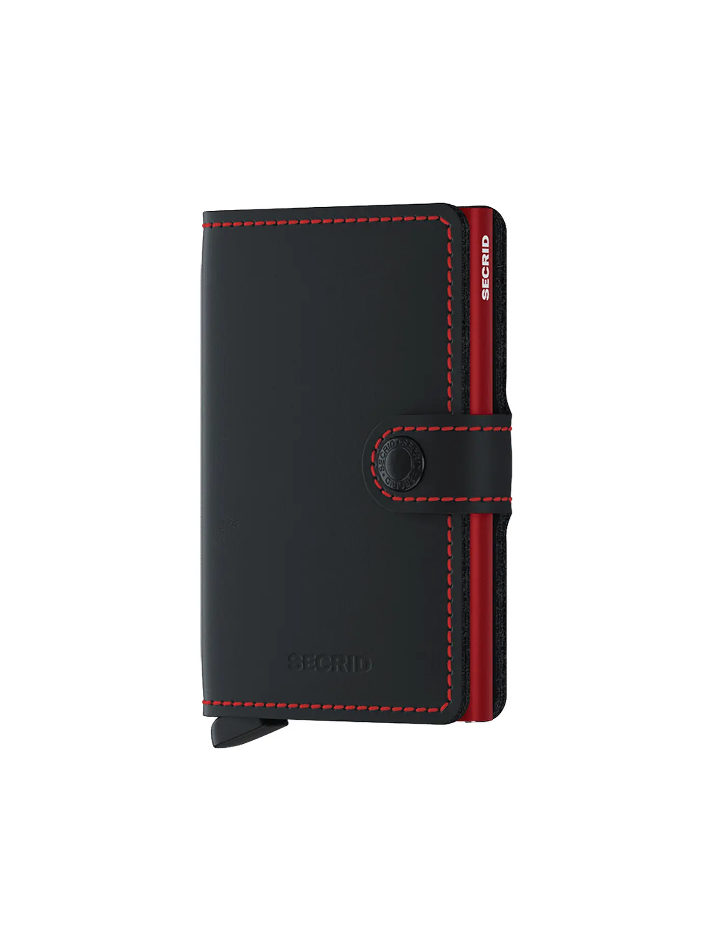 SECRID | Geldbörse - Miniwallet Matte mini Black/Red | schwarz