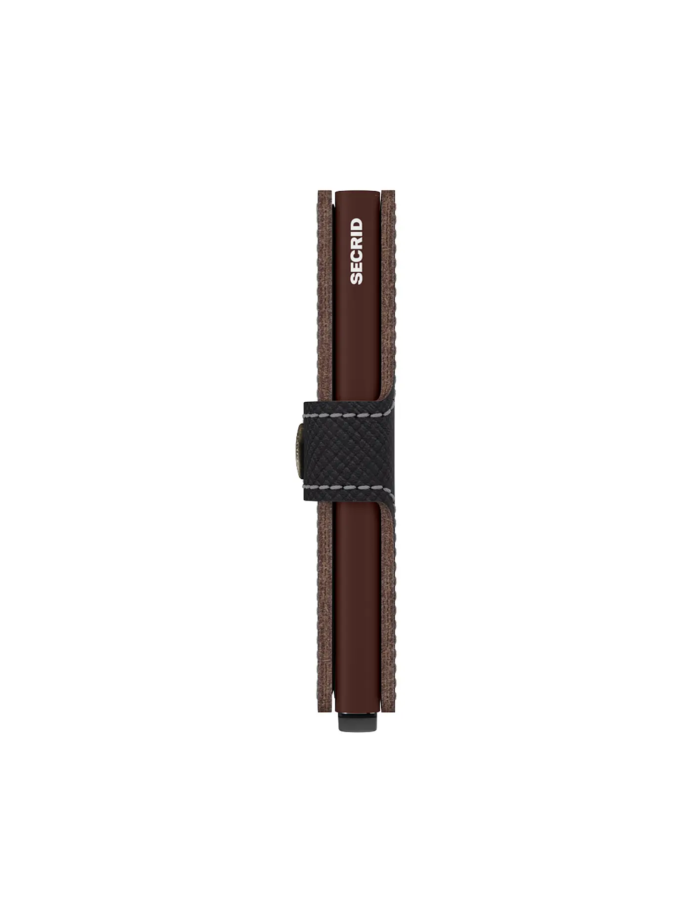SECRID | Geldbörse - Miniwallet Saffiano Brown | braun